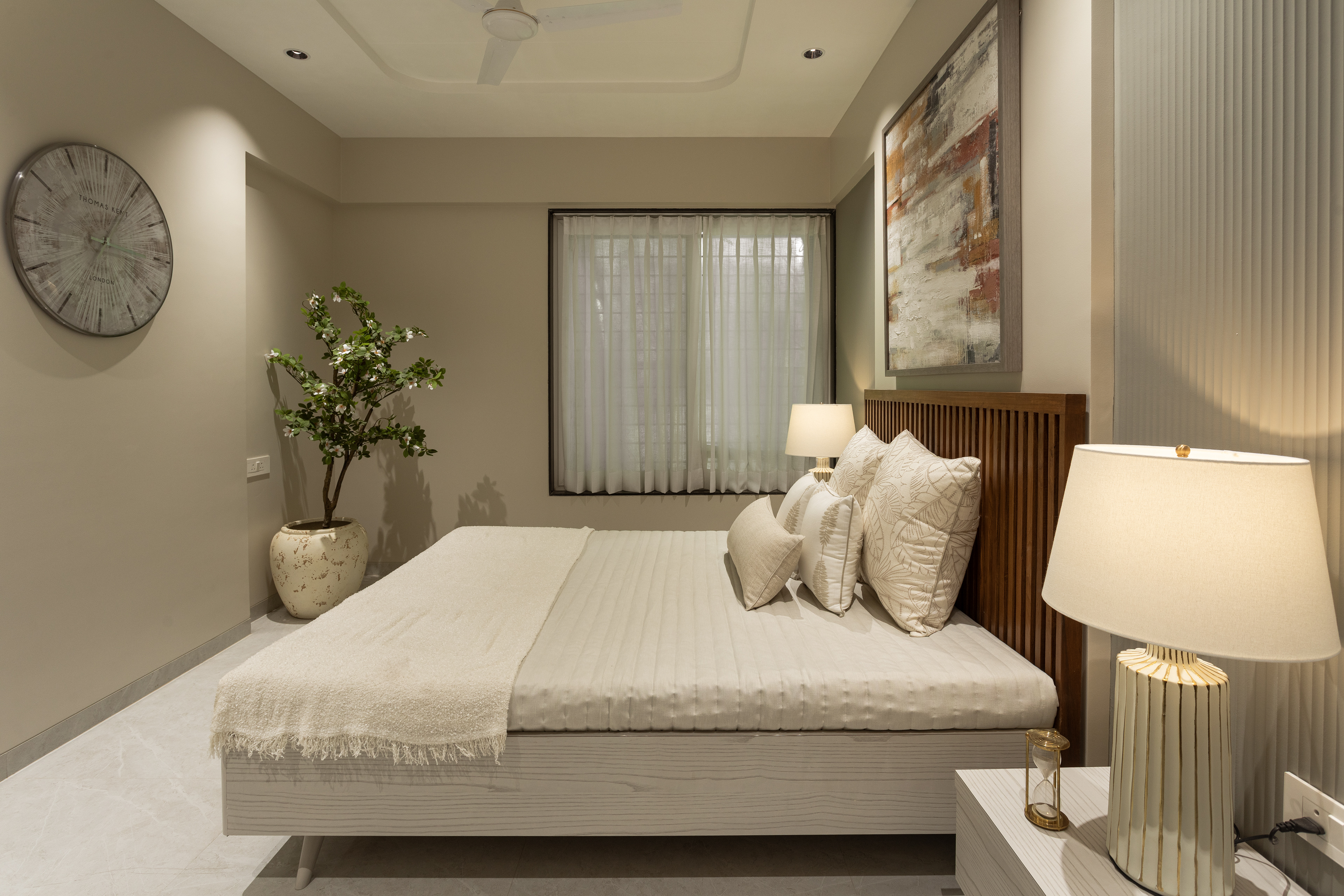 Modern luxury living room interior photographed in Pune