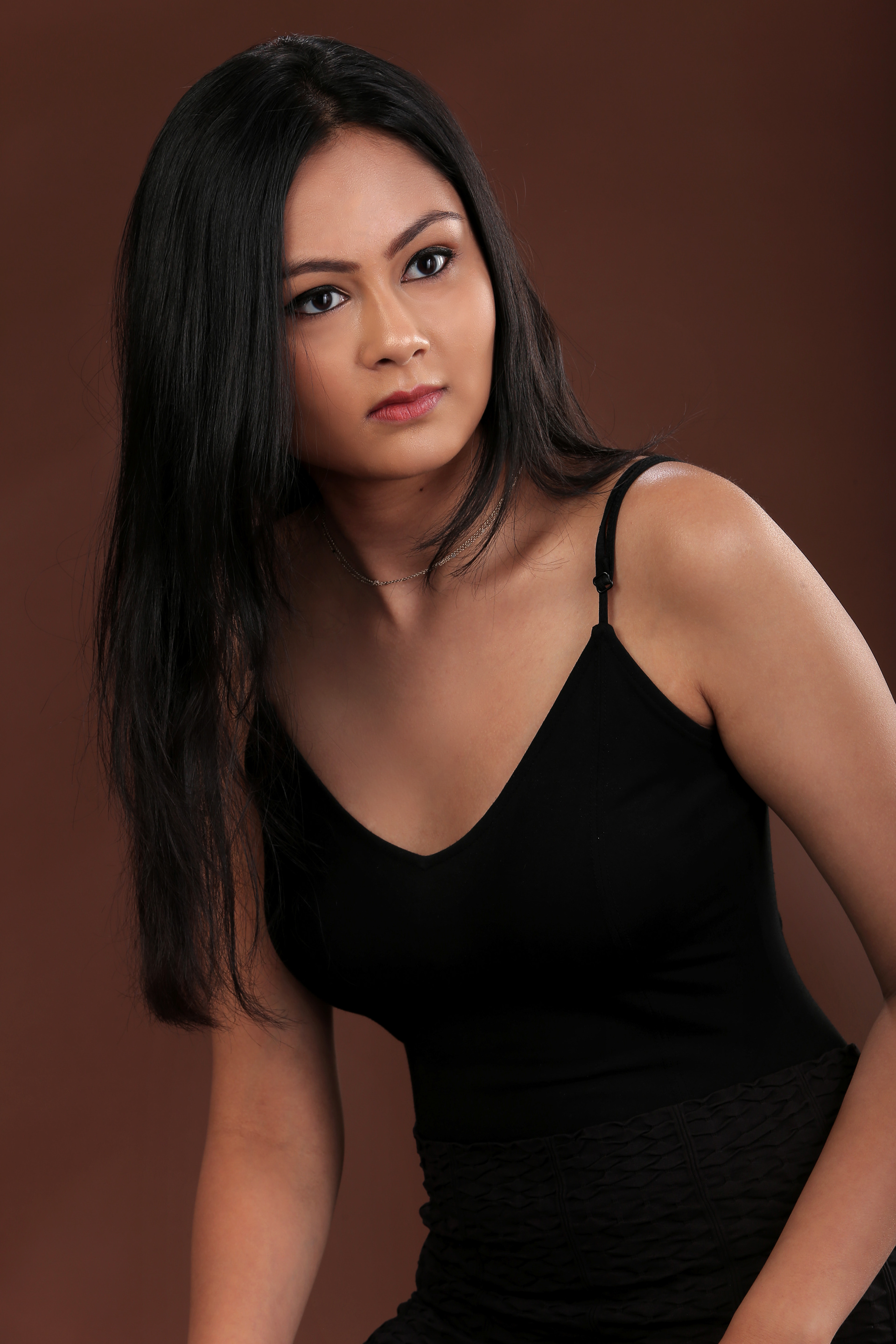 Studio beauty portrait