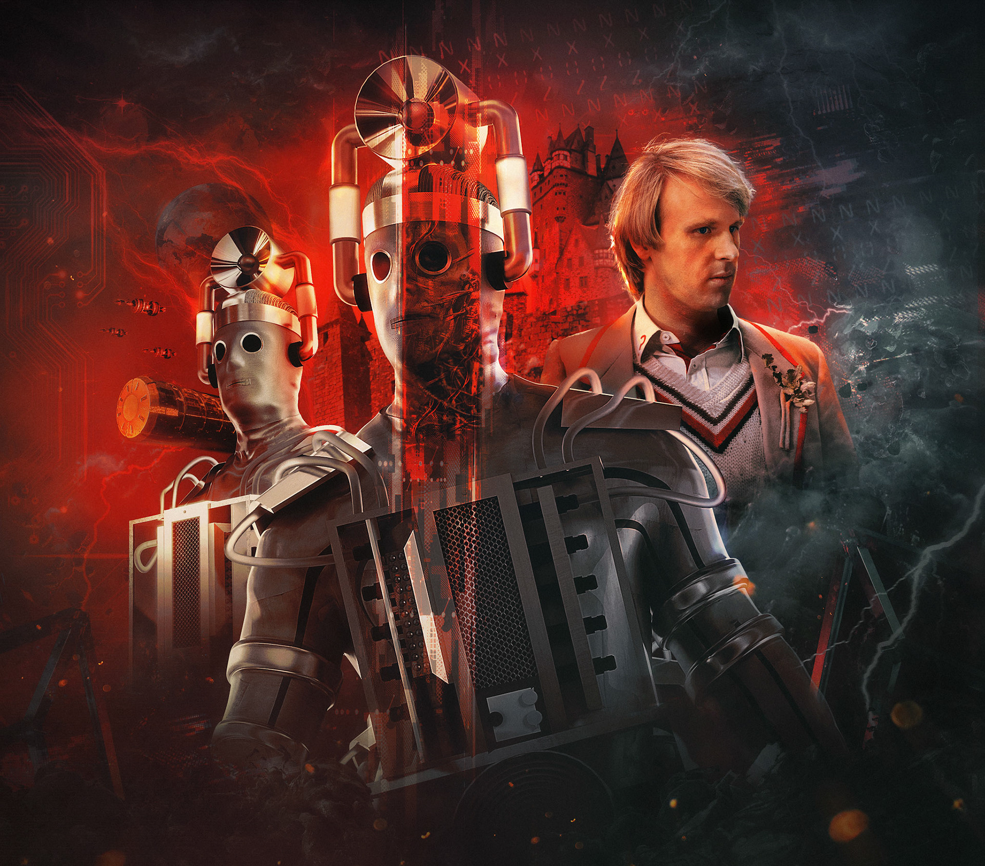 Cybermen models by Chris Thompson