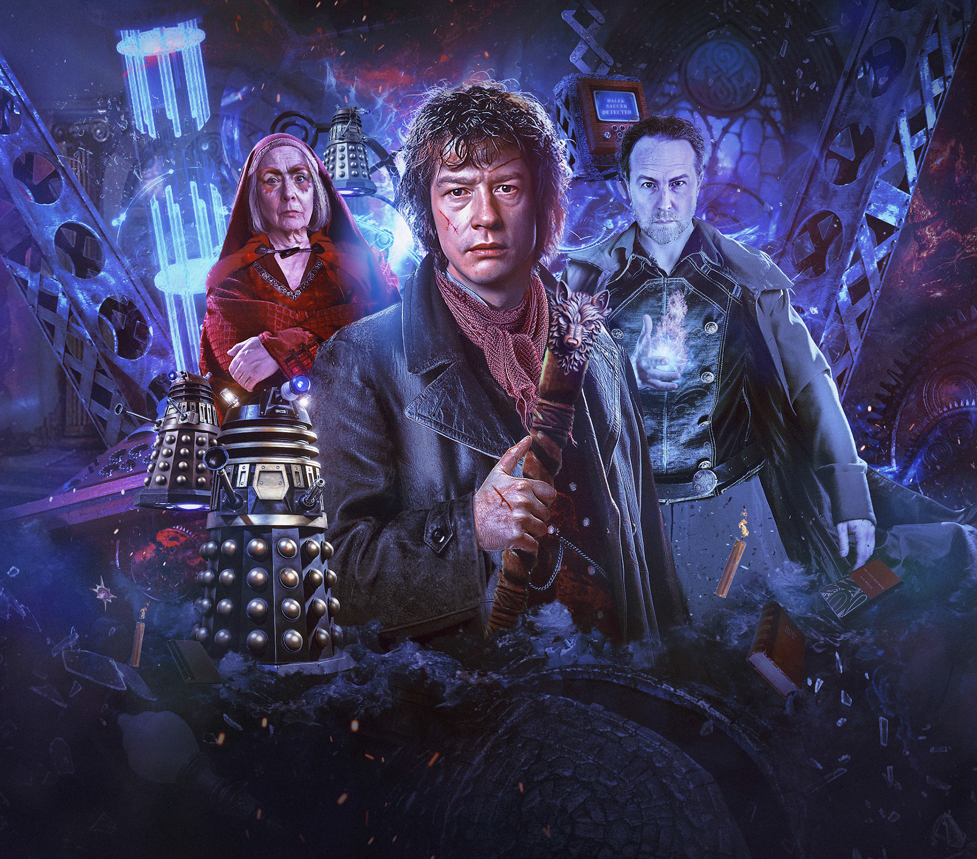 Dalek renders by James Johnson (@ThePrydonian) 