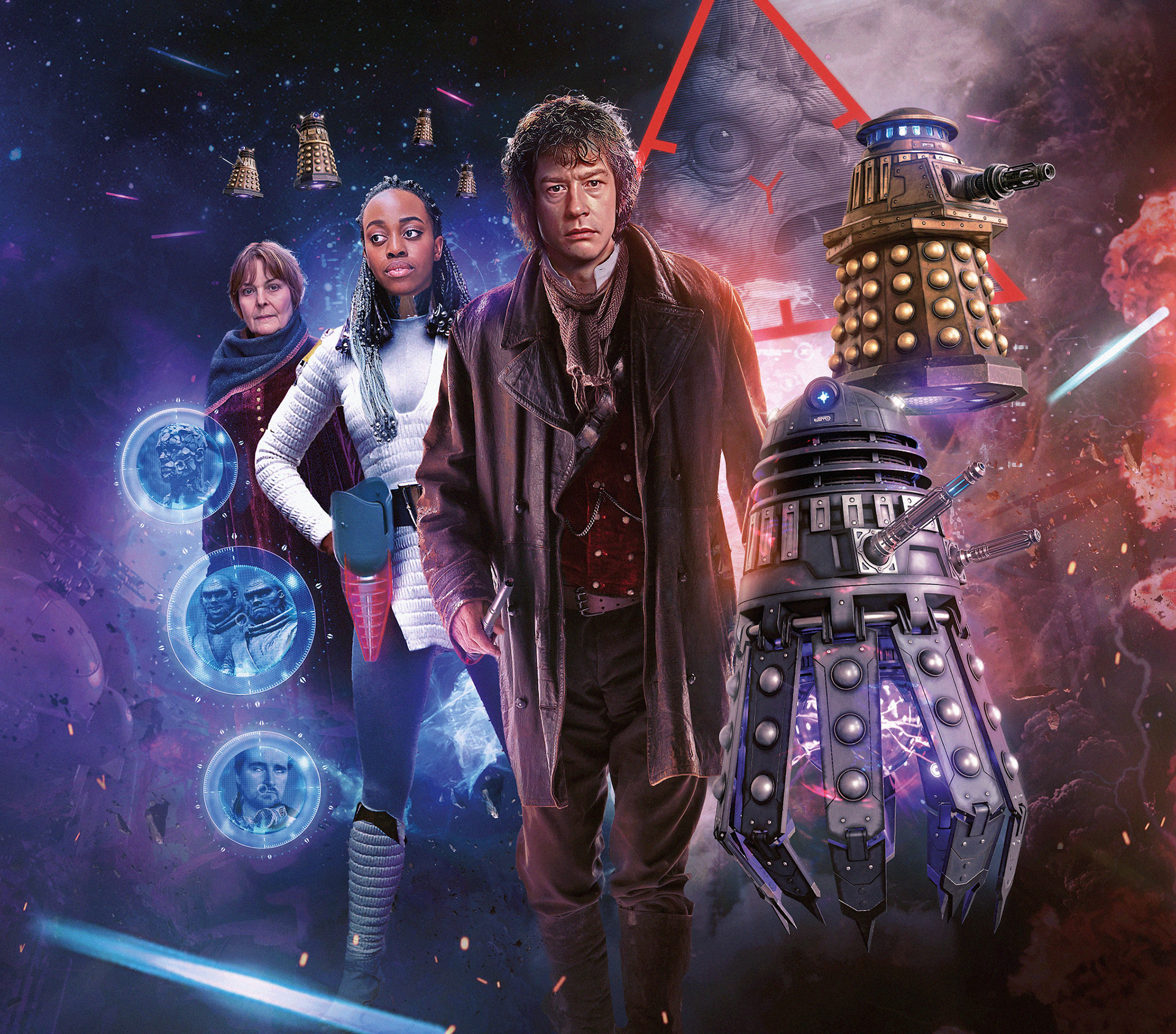 Dalek renders by James Johnson (@ThePrydonian) 