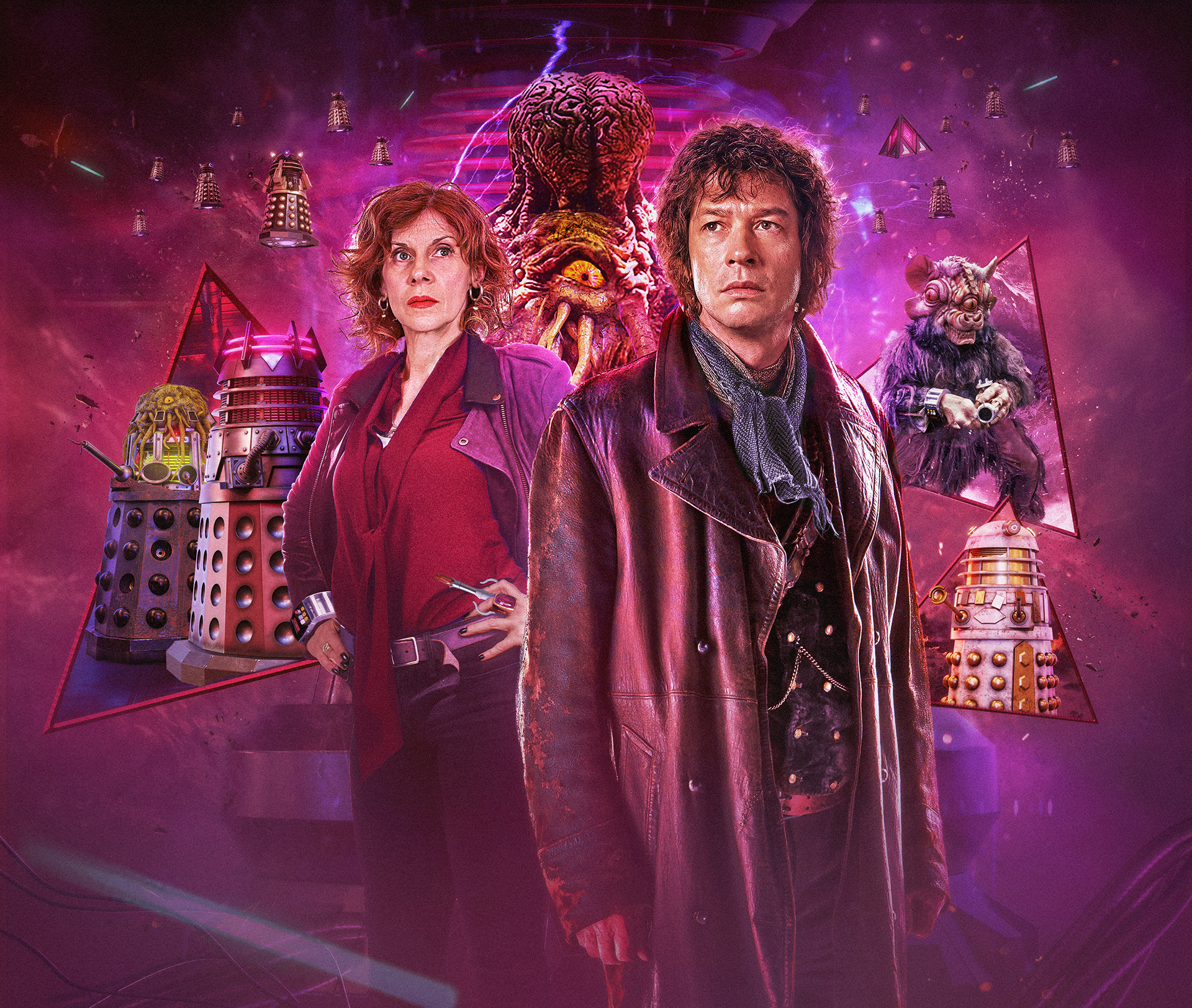 Dalek renders by James Johnson (@ThePrydonian) 