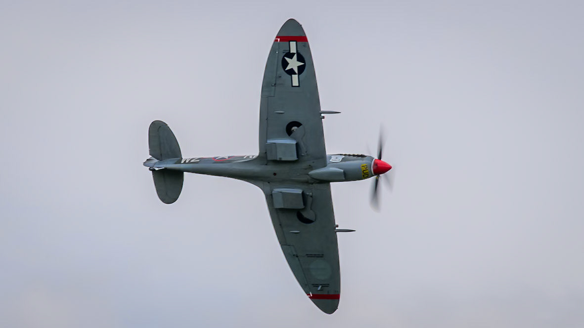 Spitfire Mk.IX in USAAF Colours