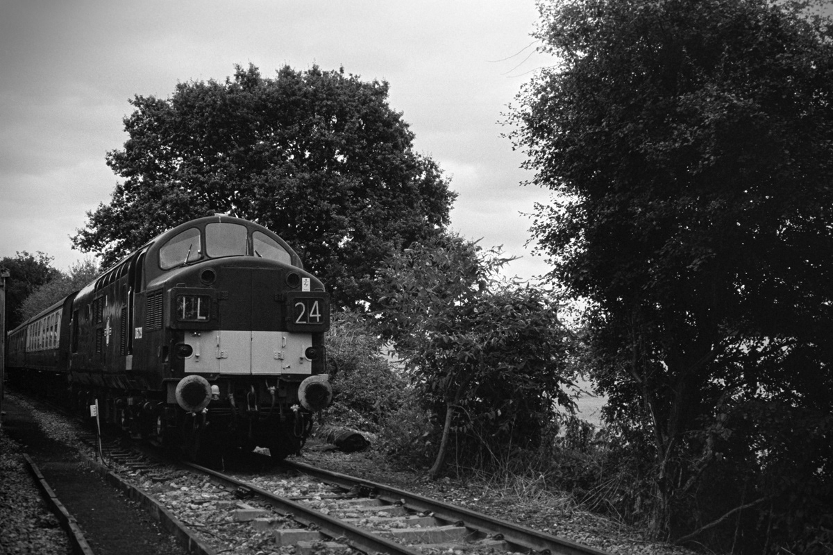 A 1961 vintage BR Class 37 D6729 (37029) Diesel Locomotive
