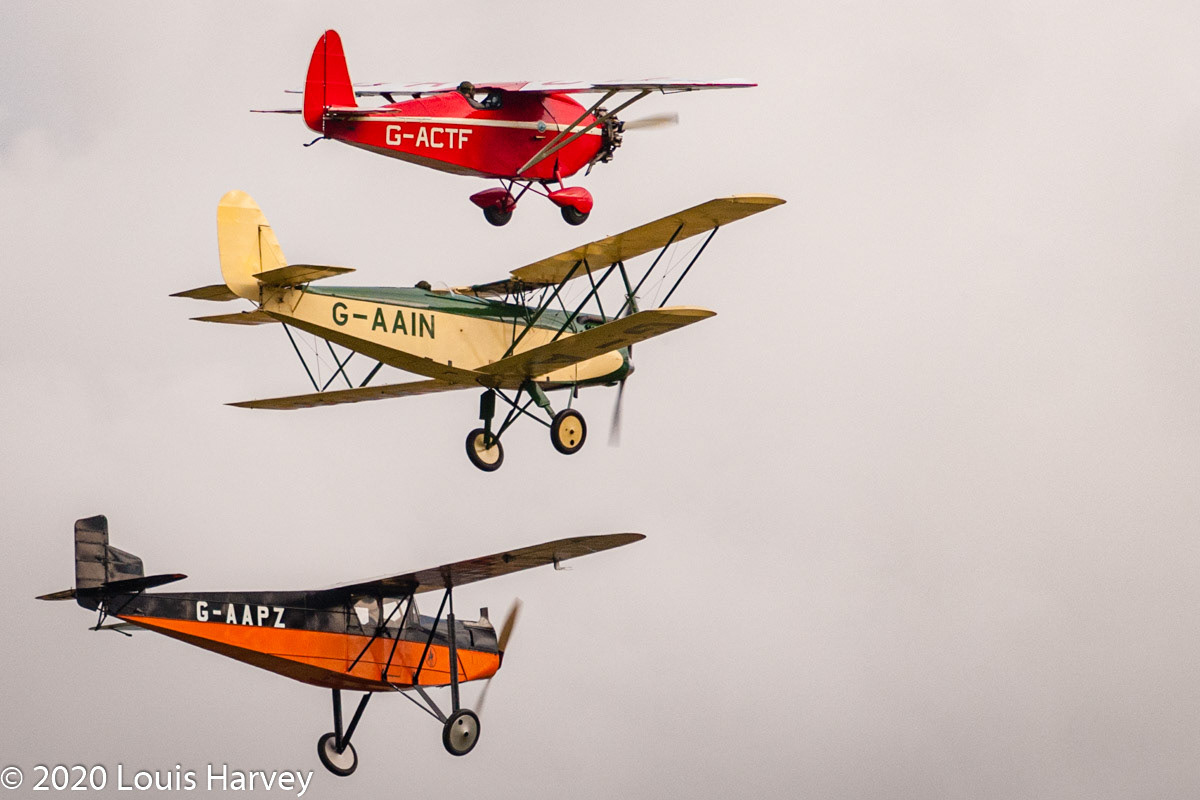 Comper Swift; Parnall Elf; Desoutter Mk.1