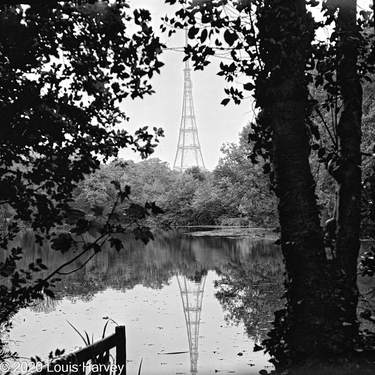 View across the the lake