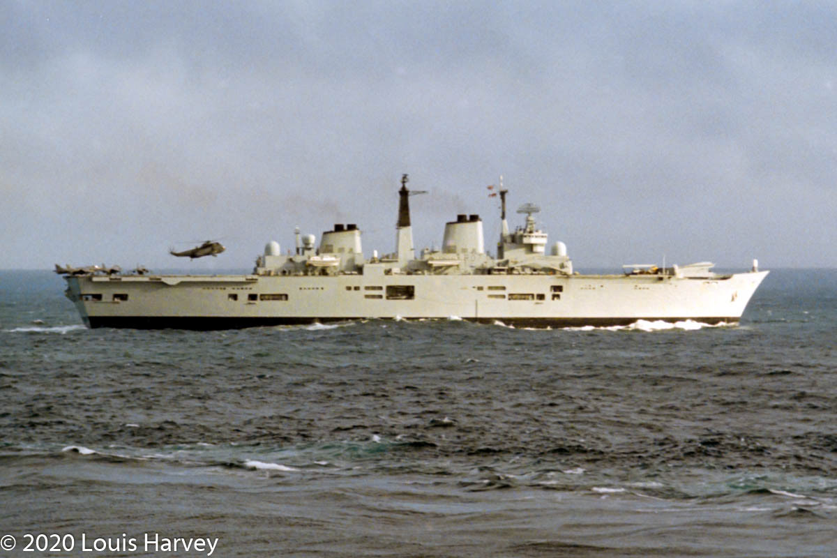 Sea King Helicopter Lifting Off
