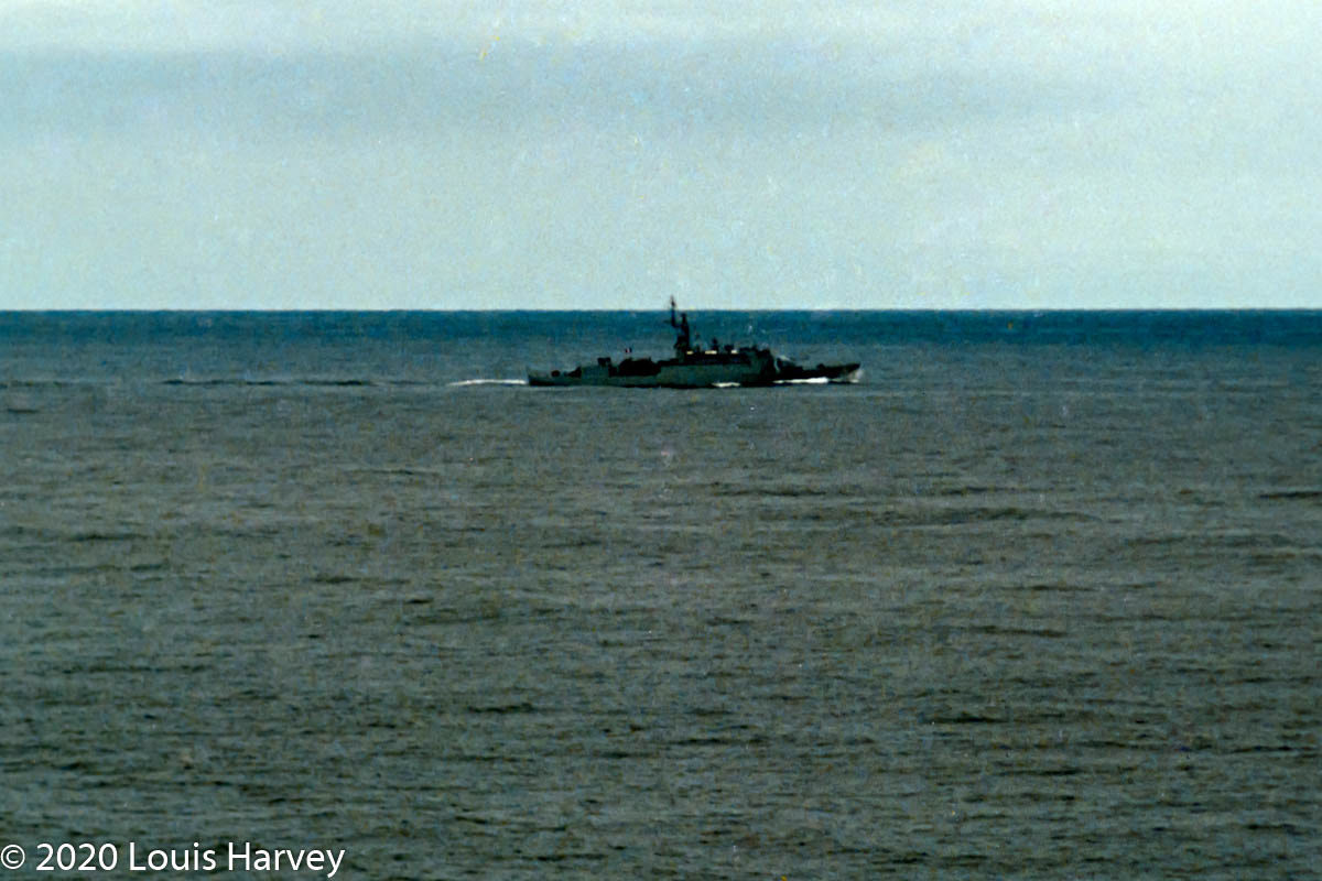 French Navy warship