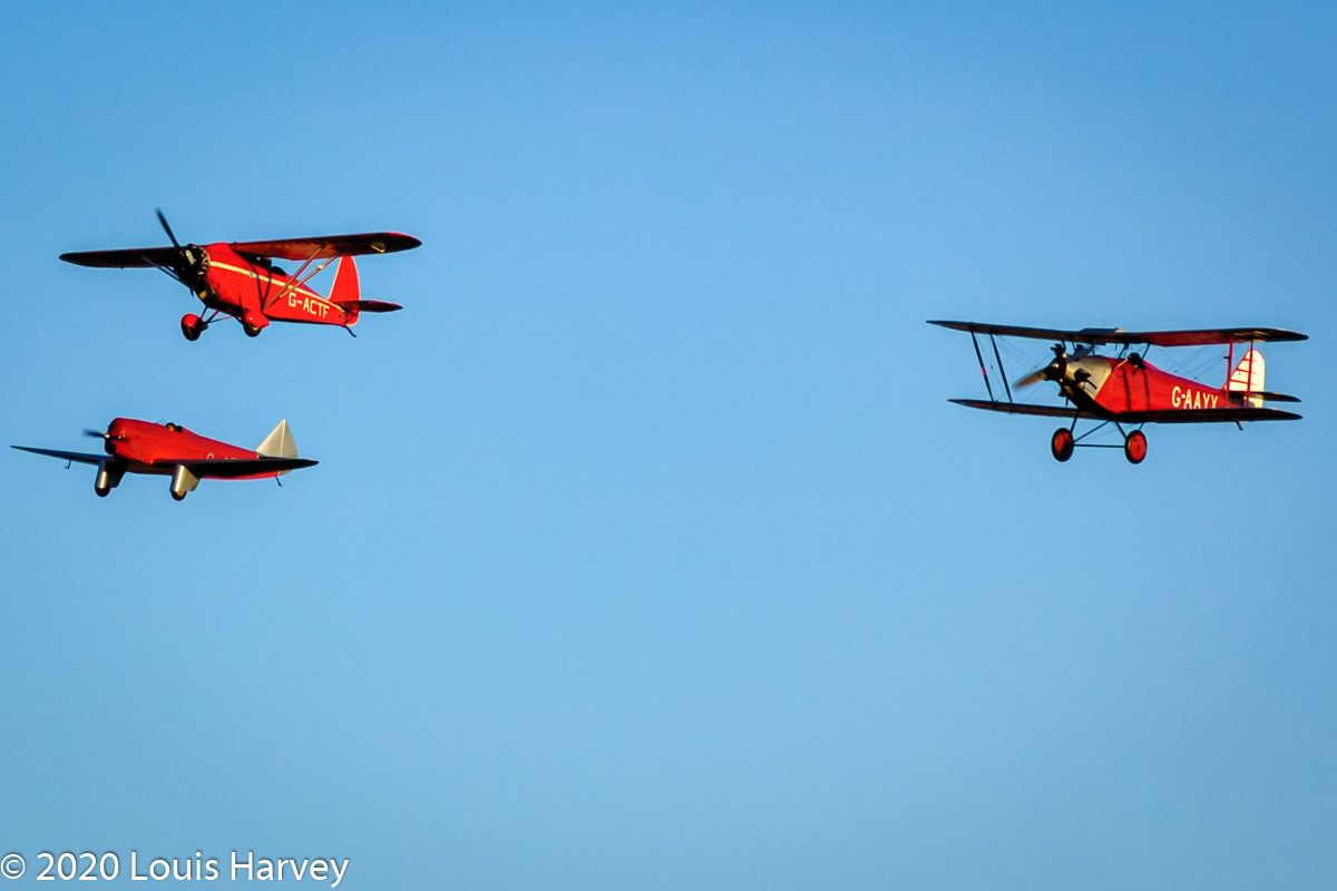 Comper Swift; Parnall Elf; Southern Martlett