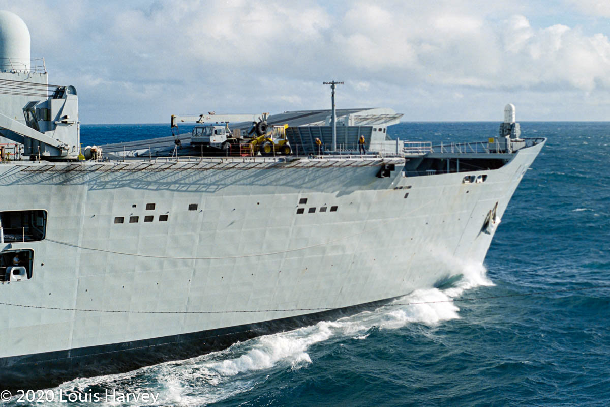 Forward section of Ark Royal