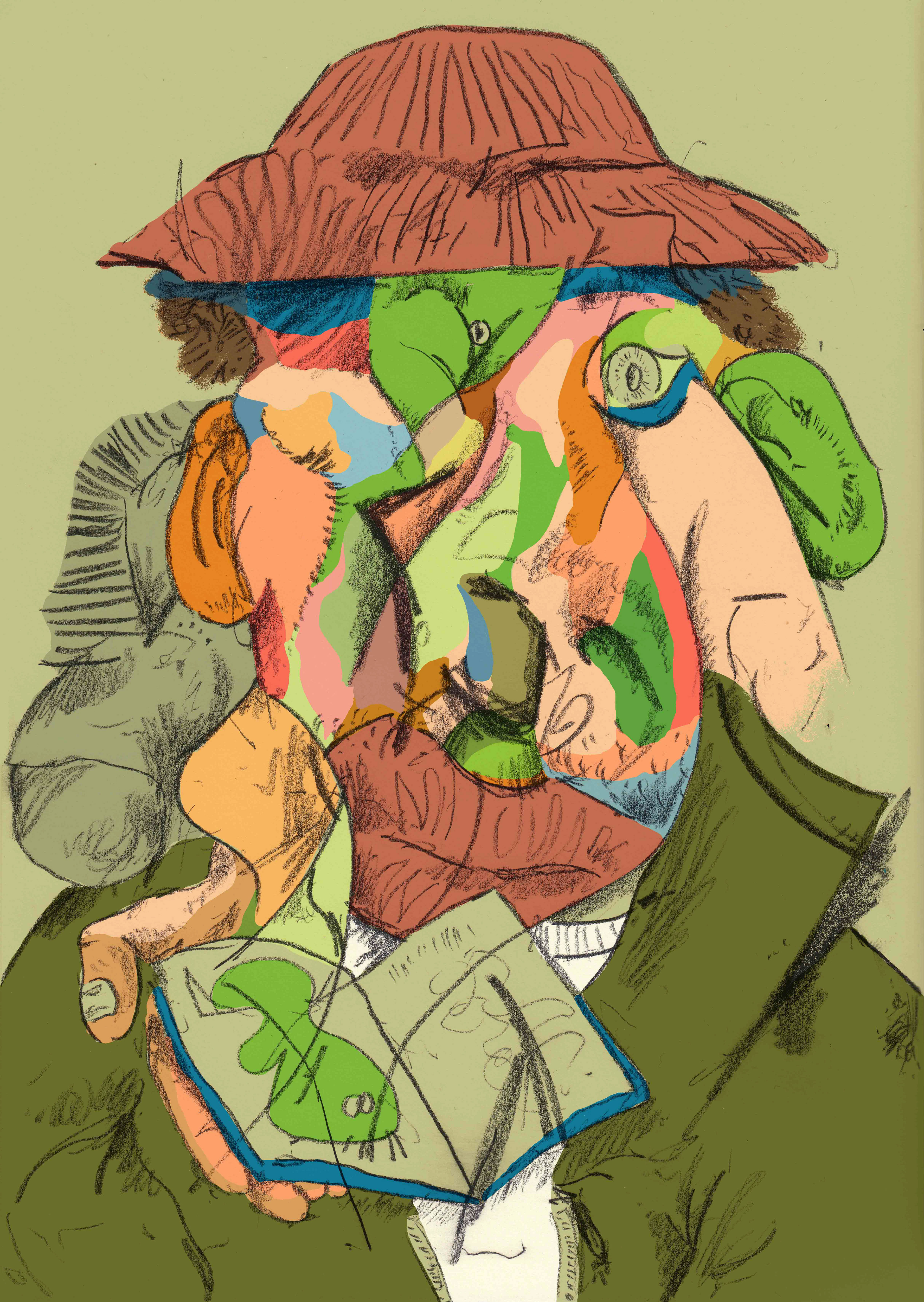 Self-portrait Study 01