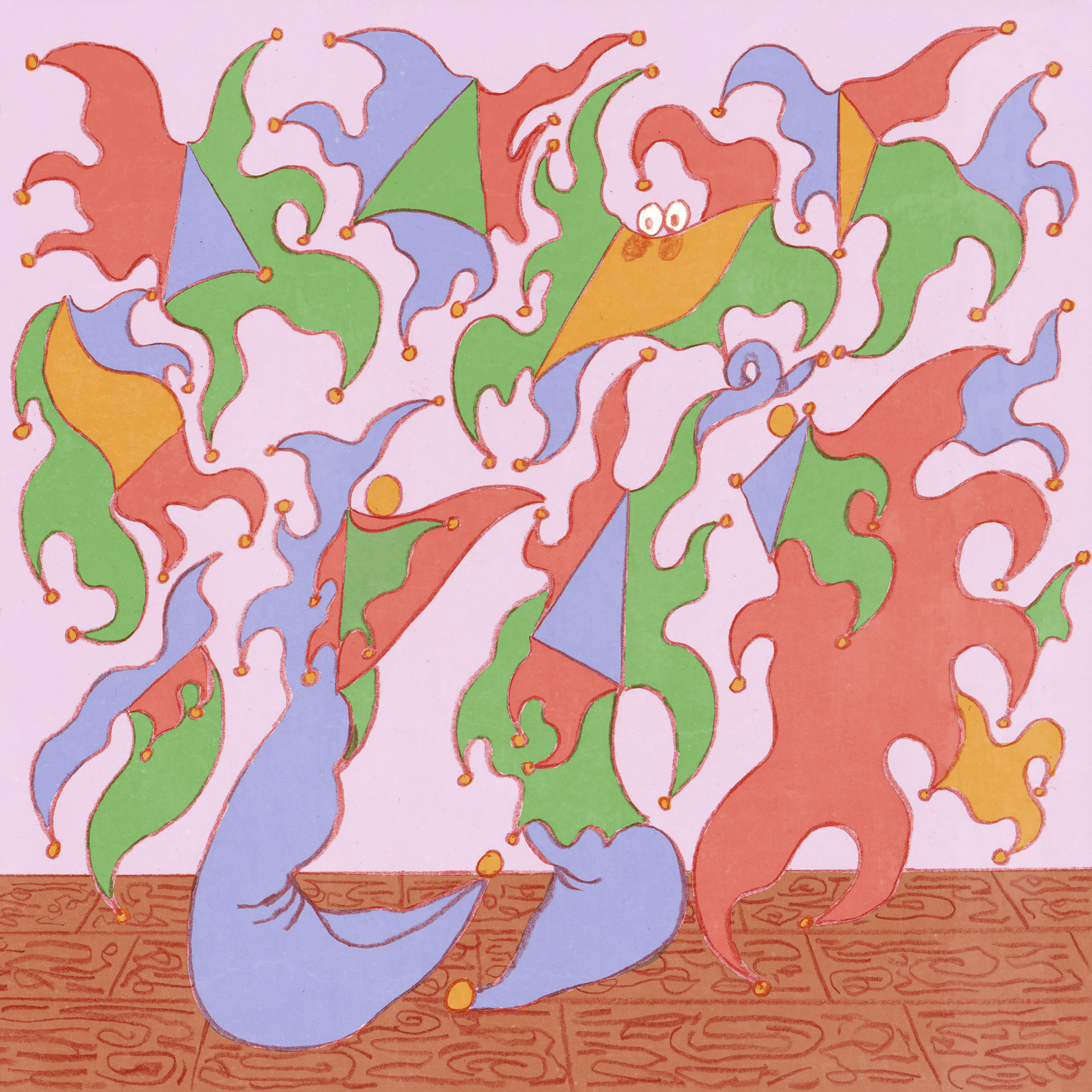 'The Jester' Single Cover for Limbo Days