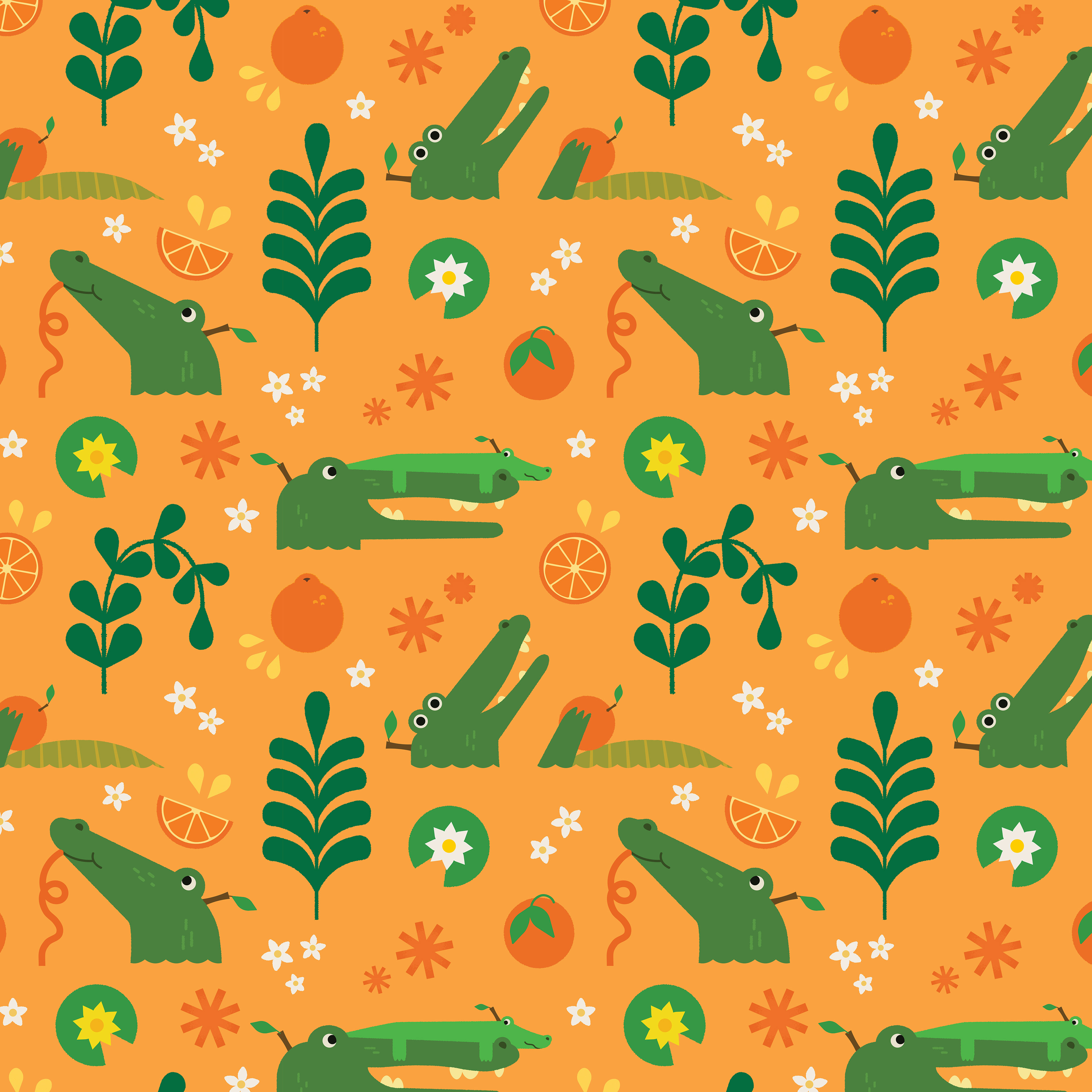 OJ Crocs - Hero Pattern