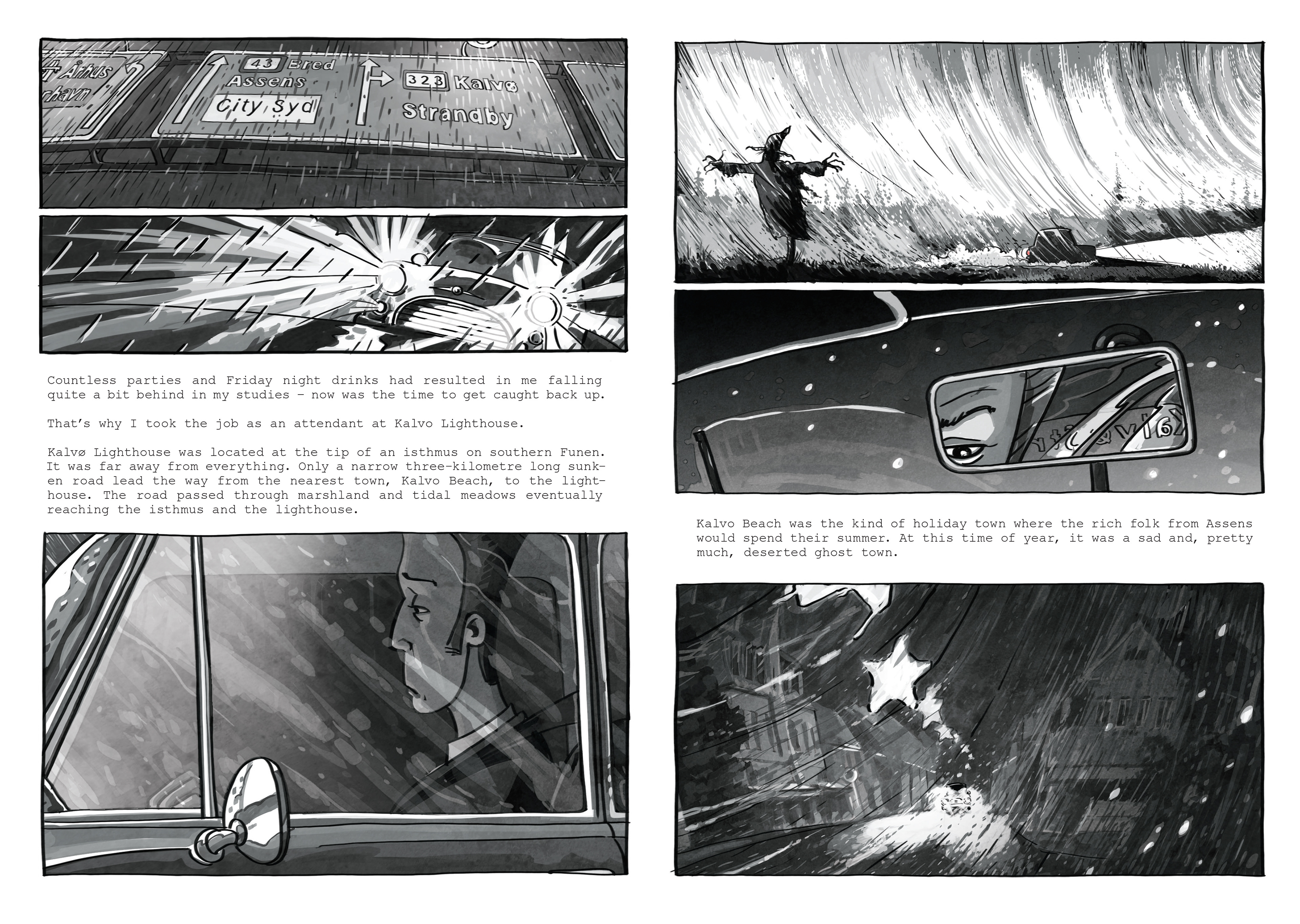 comicbook ill.: Scrapbogen (Adobe PS)