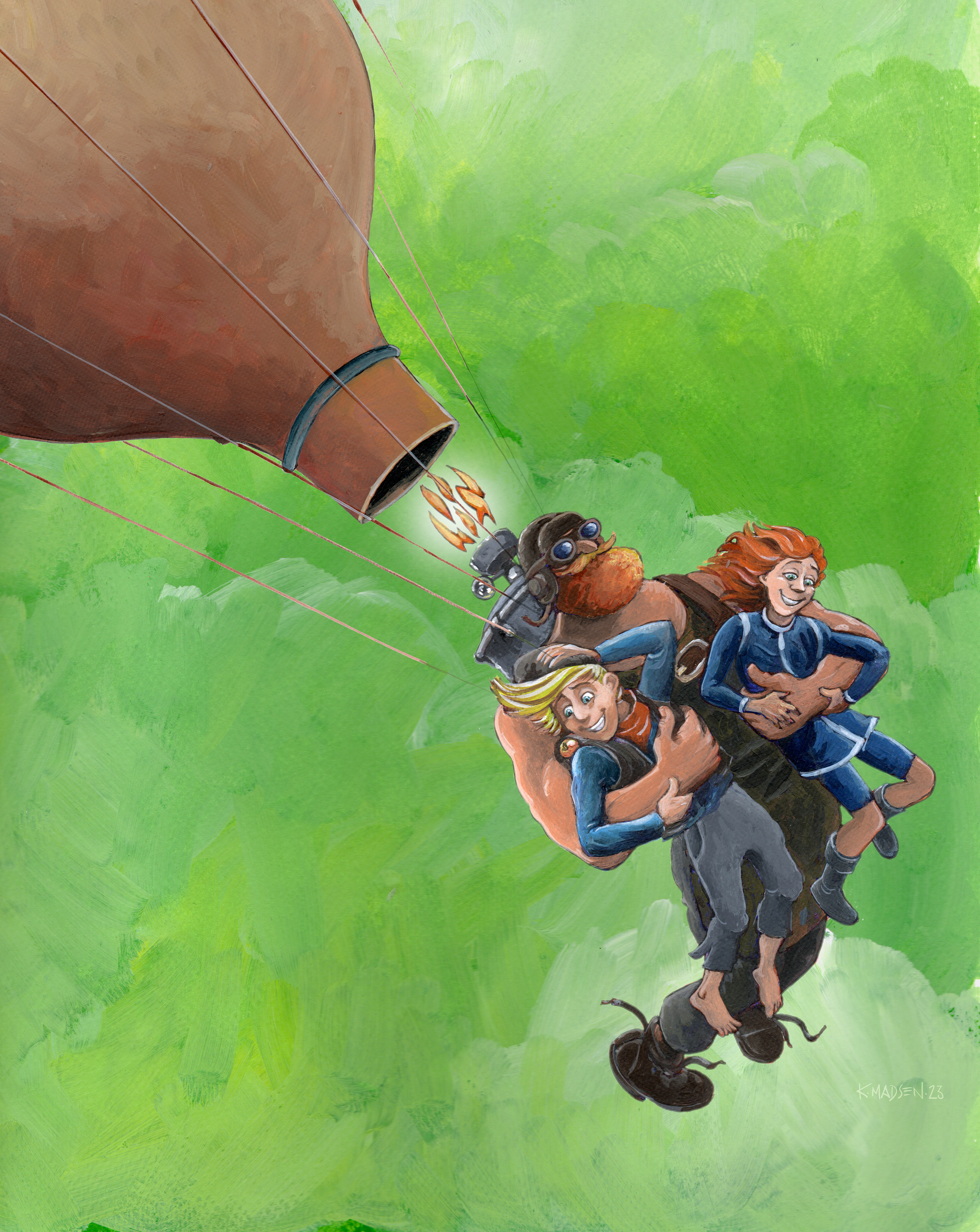 Cover illustration: Valkyriens vinger (acrylic, adobe PS)