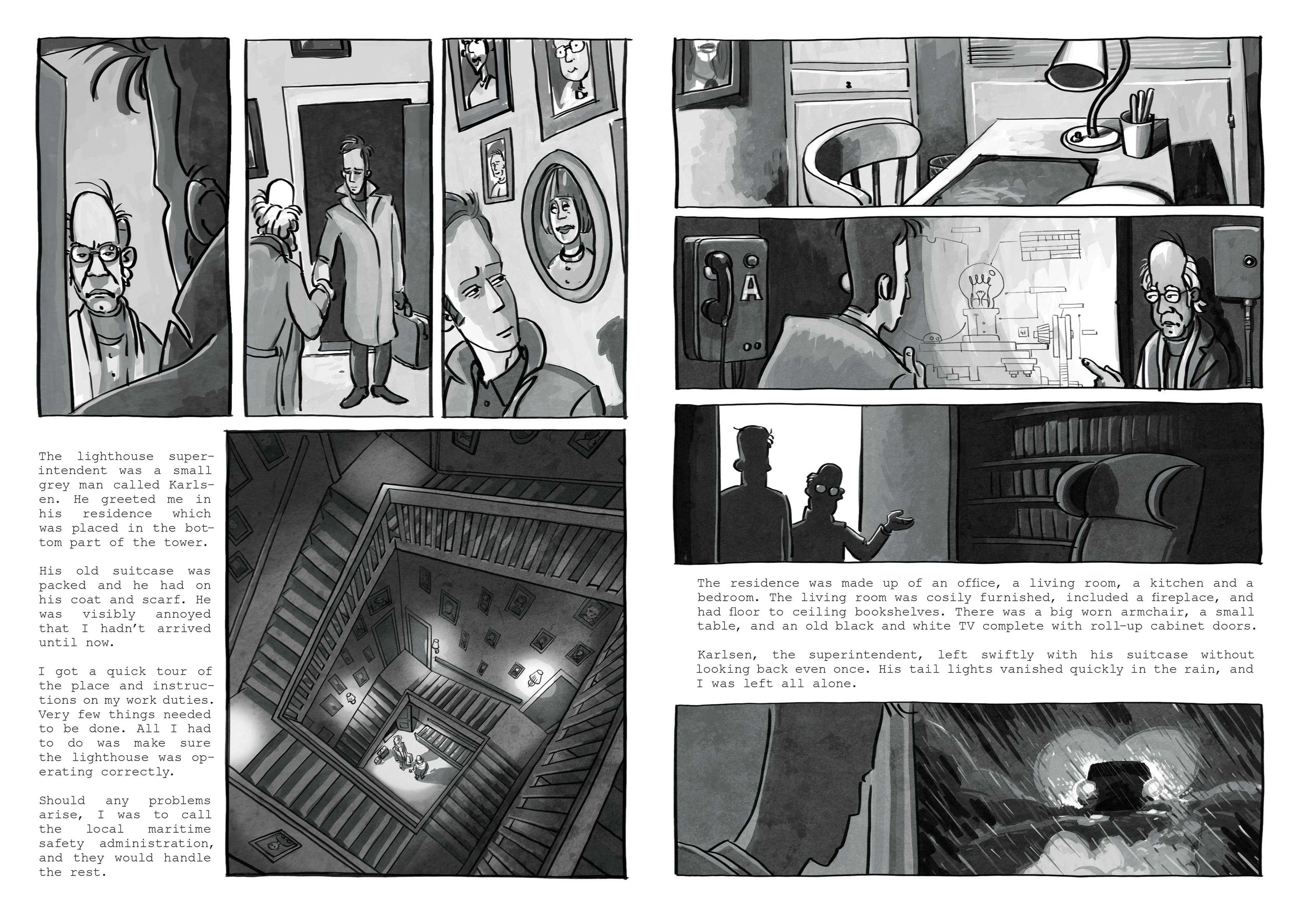 comicbook ill.: Scrapbogen (Adobe PS)