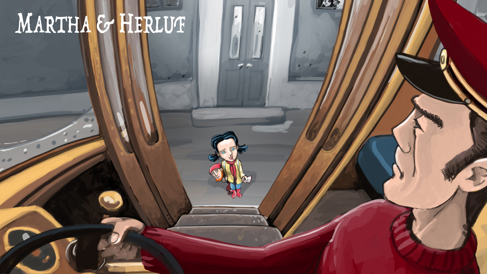 artwork: Martha og Herluf (Adobe PS)