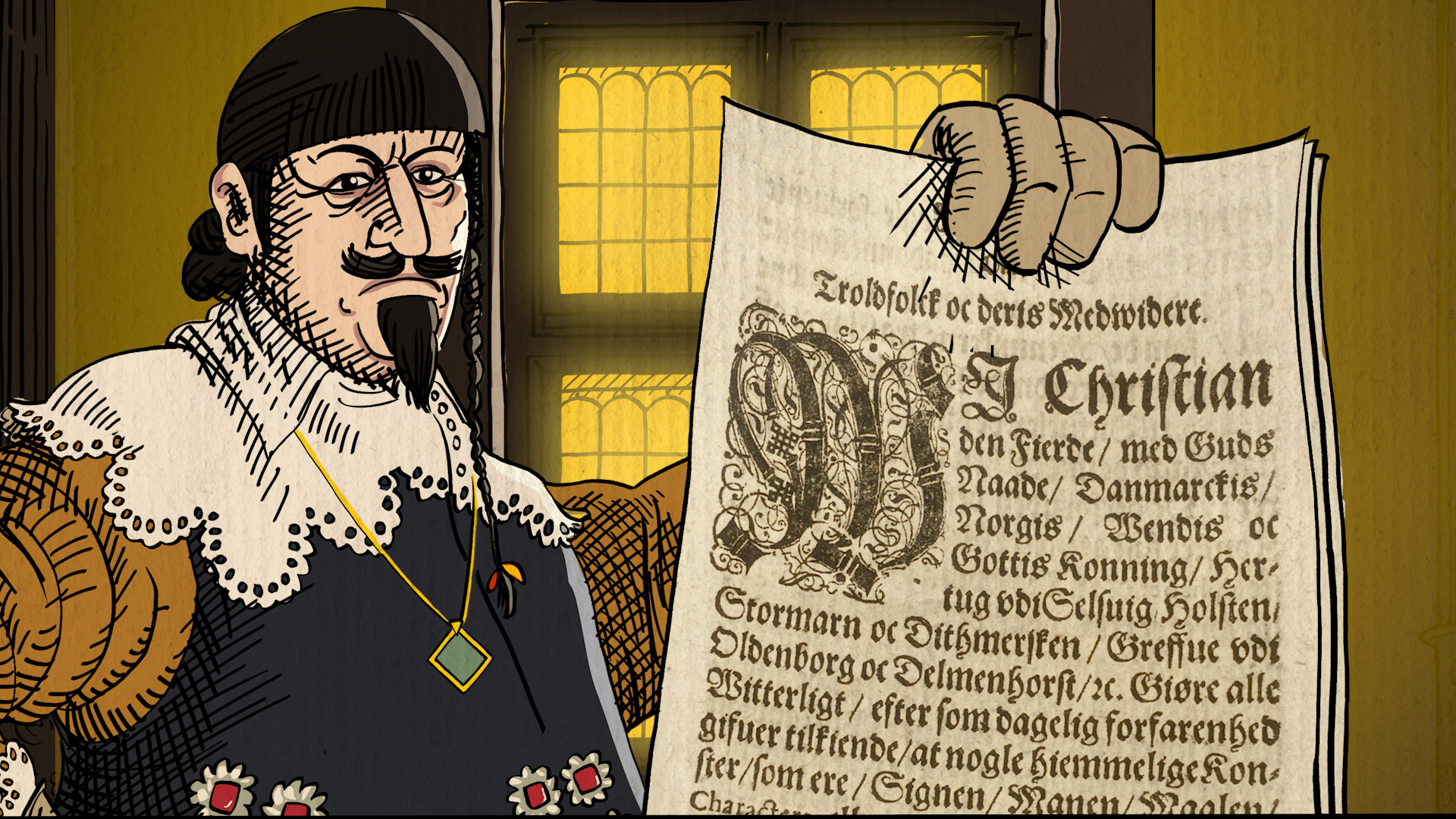 illustration: Tro og Overtro (adobe PS)
