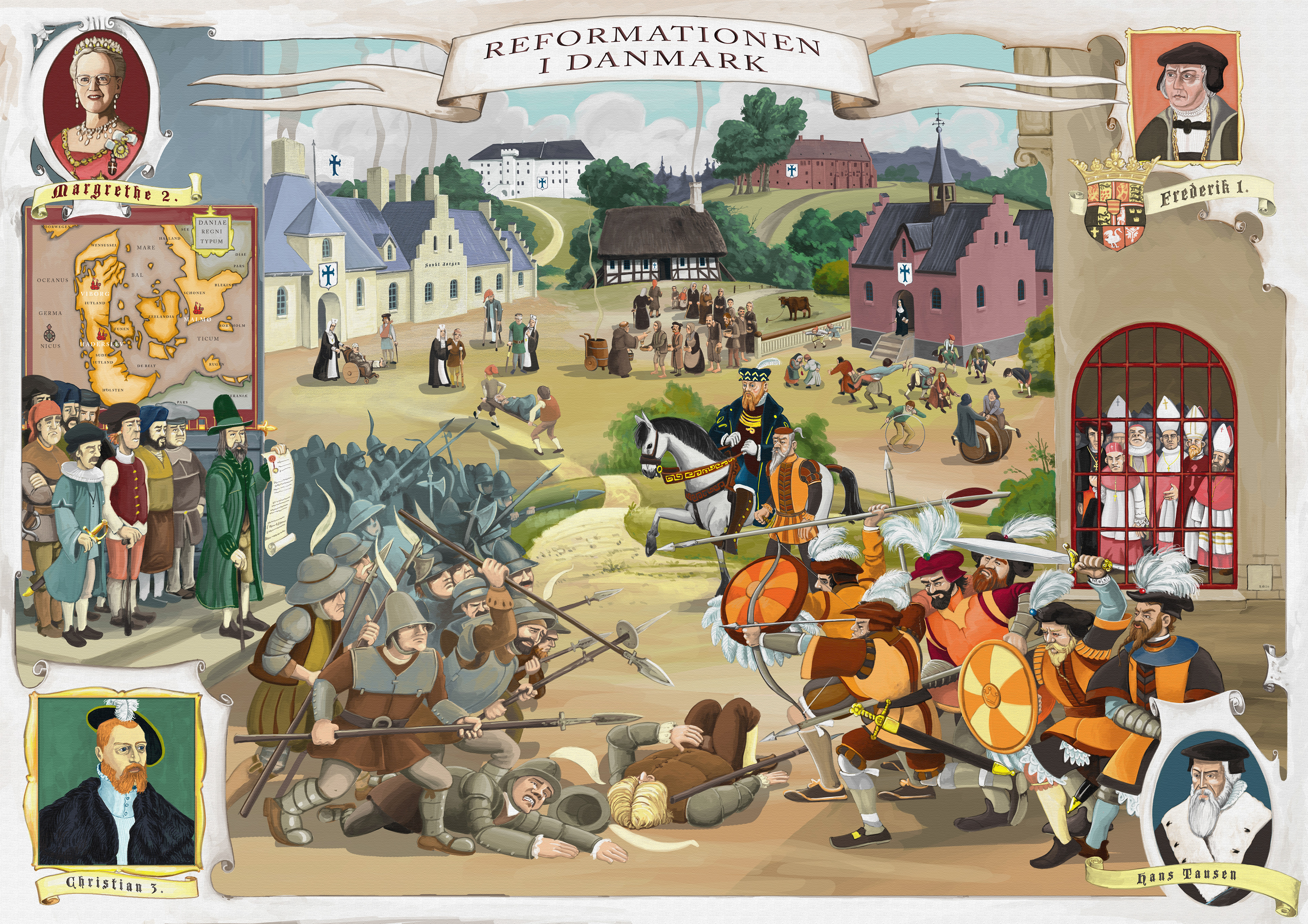 poster illustration: Re_formation (Adobe PS)