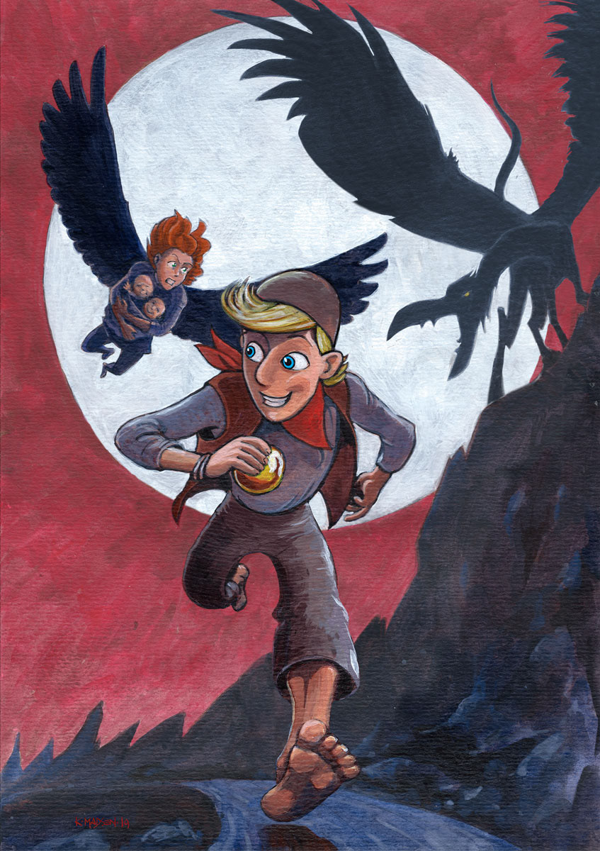 Cover illustration: Valravnen (acrylic, adobe PS)