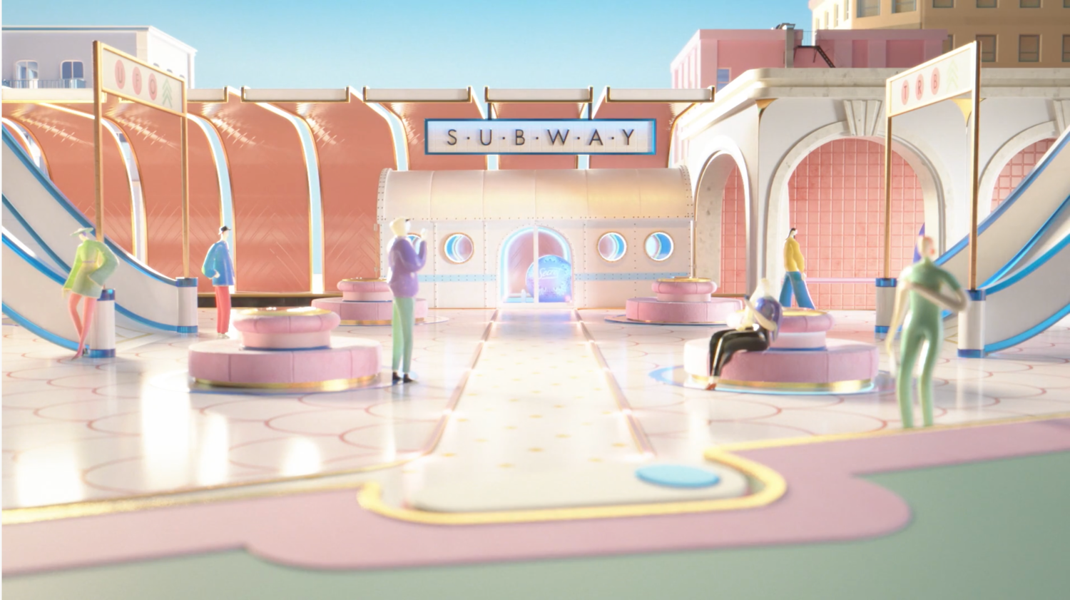 Set look dev, shot lighting & comp