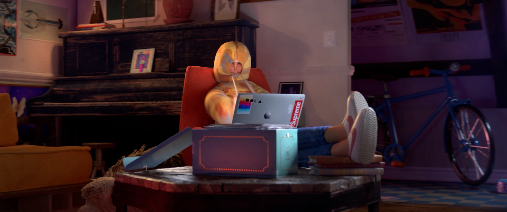 Shot lighting & comp