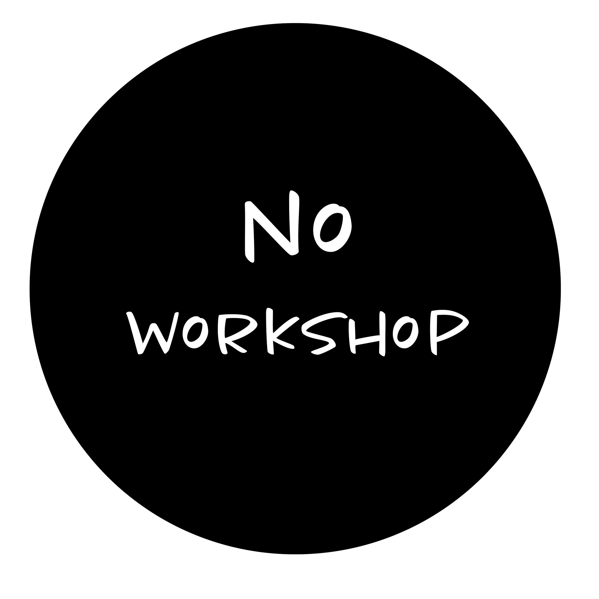 Friday 10/2 - No Workshop