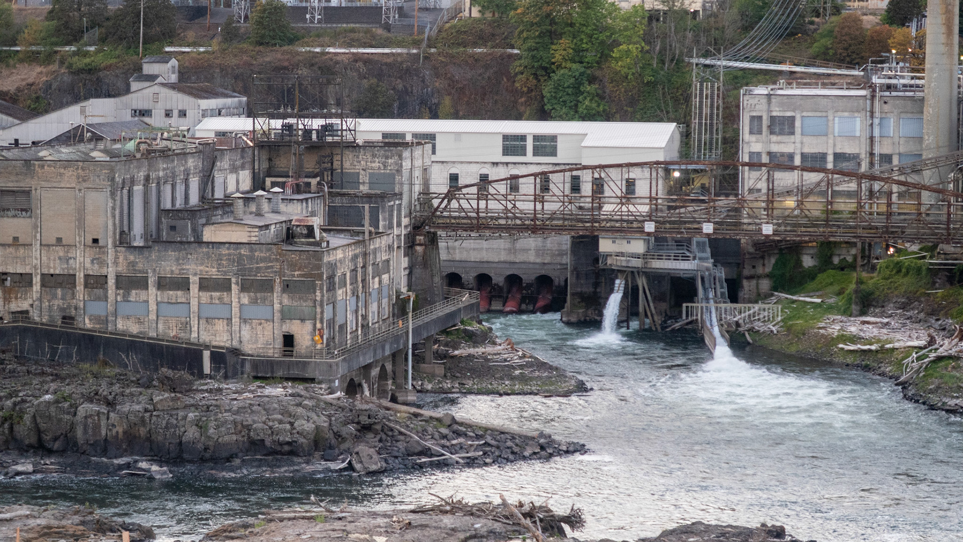 Willamette Falls Hydroelectric Reservoir