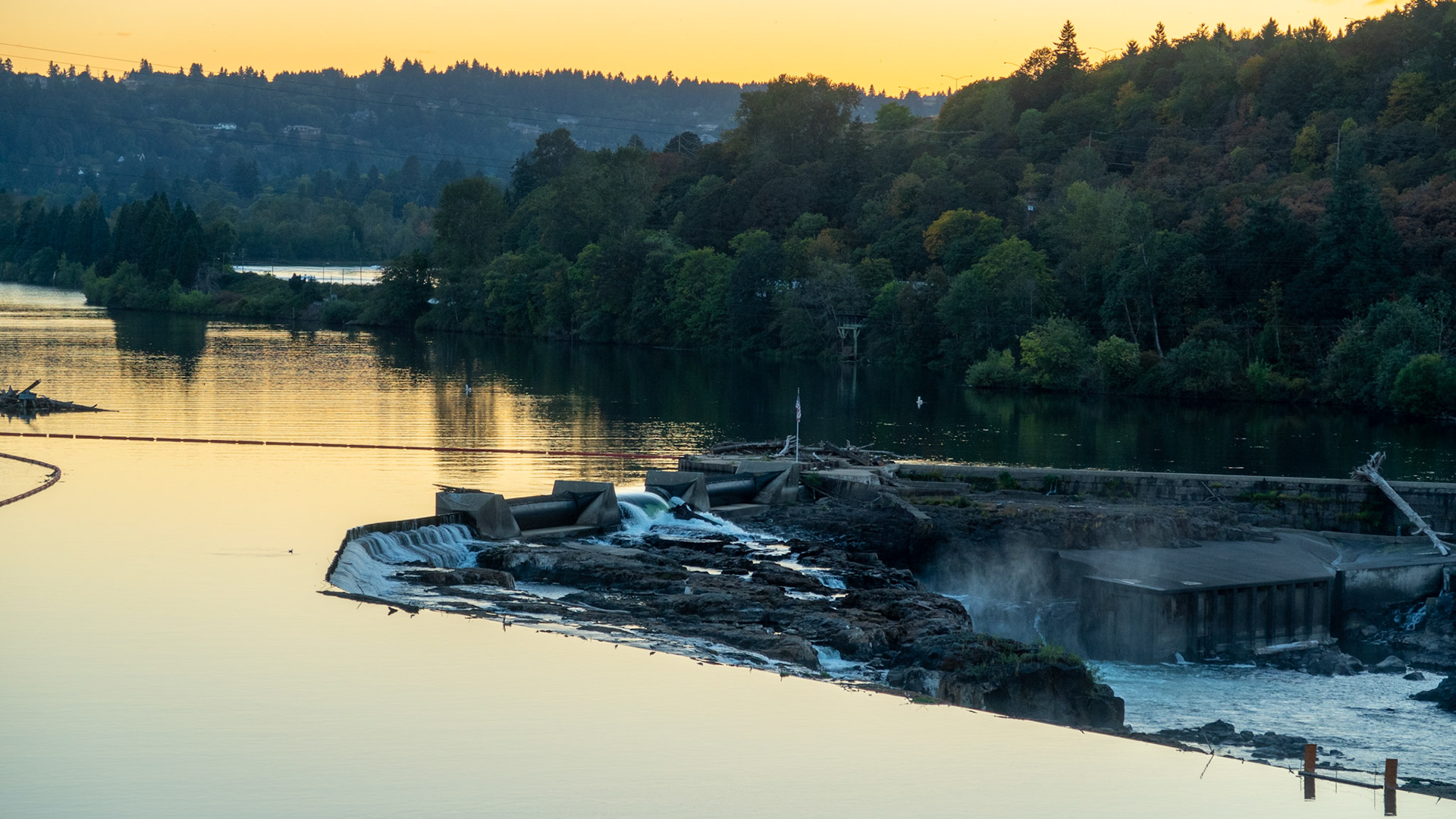 Willamette Falls Hydroelectric Reservoir