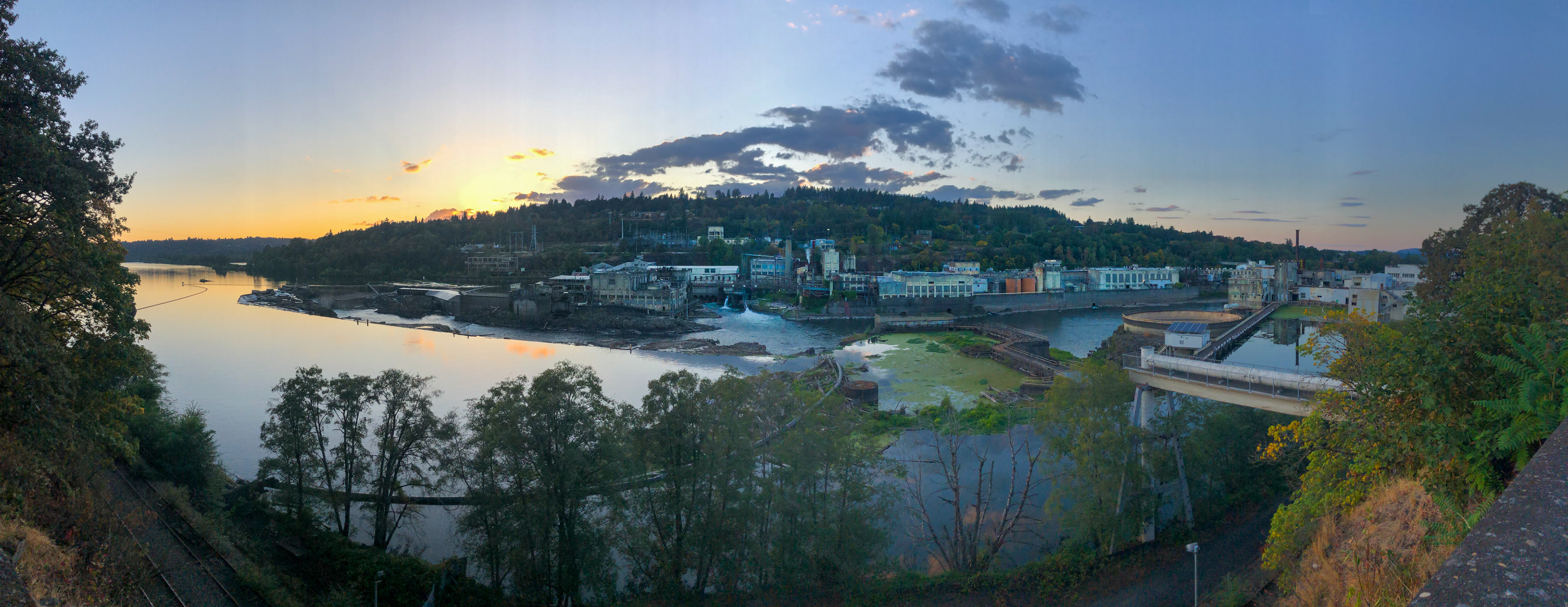 Willamette Falls Hydroelectric Reservoir