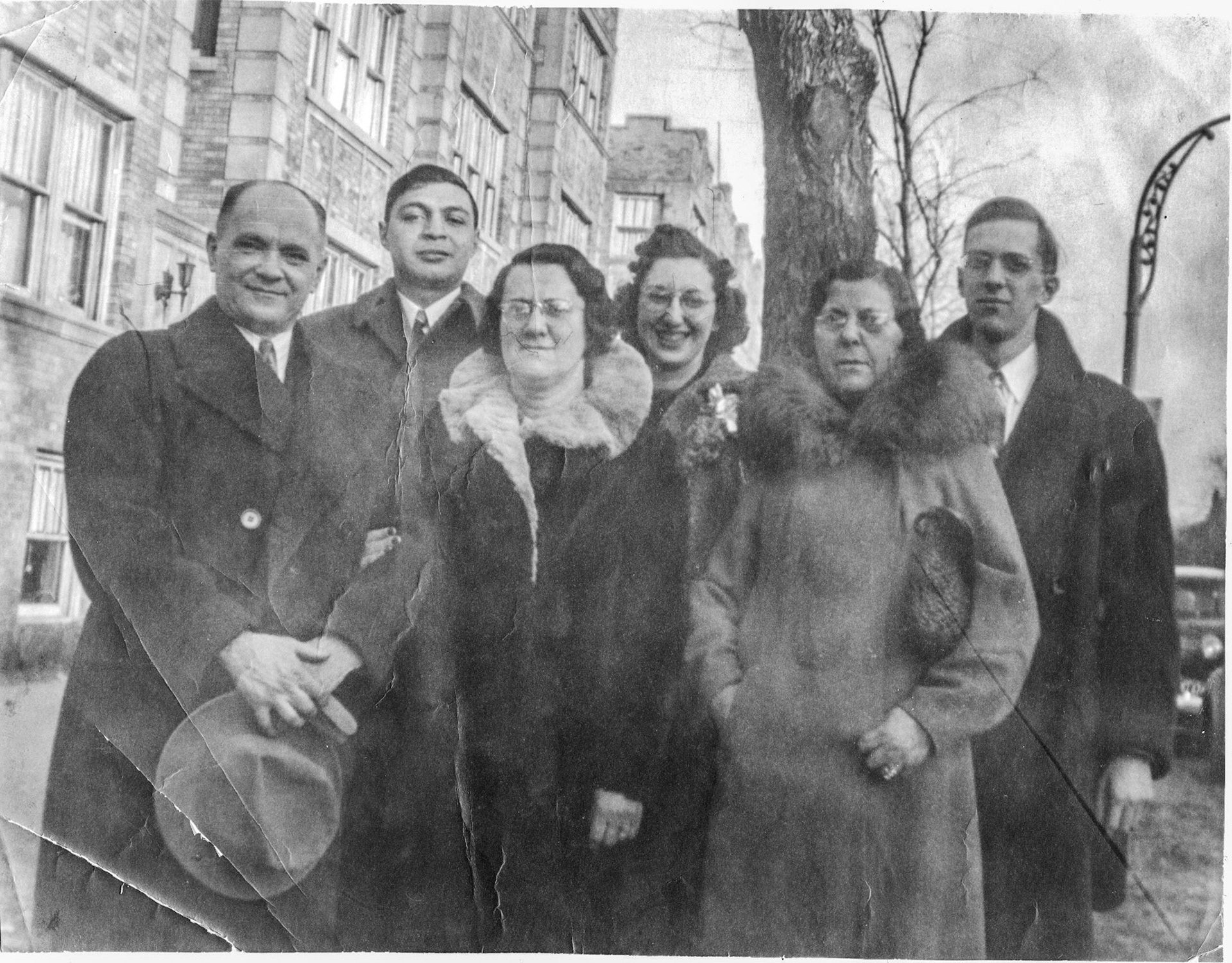 Pa Sontz, Haskell, Mary Multack, Dorothy,Bessie Barrak , Arthur