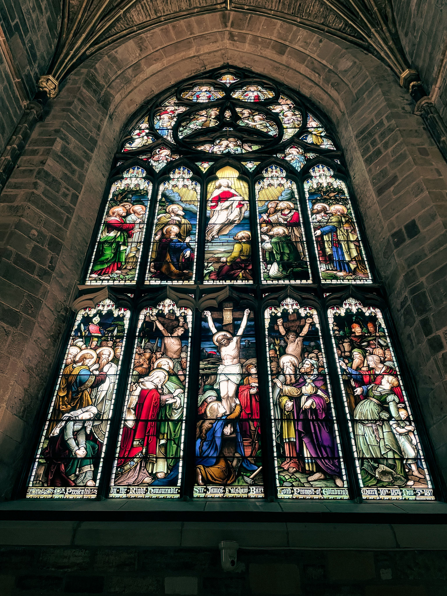 Stained Glass Window-St. Giles' Cathedral
