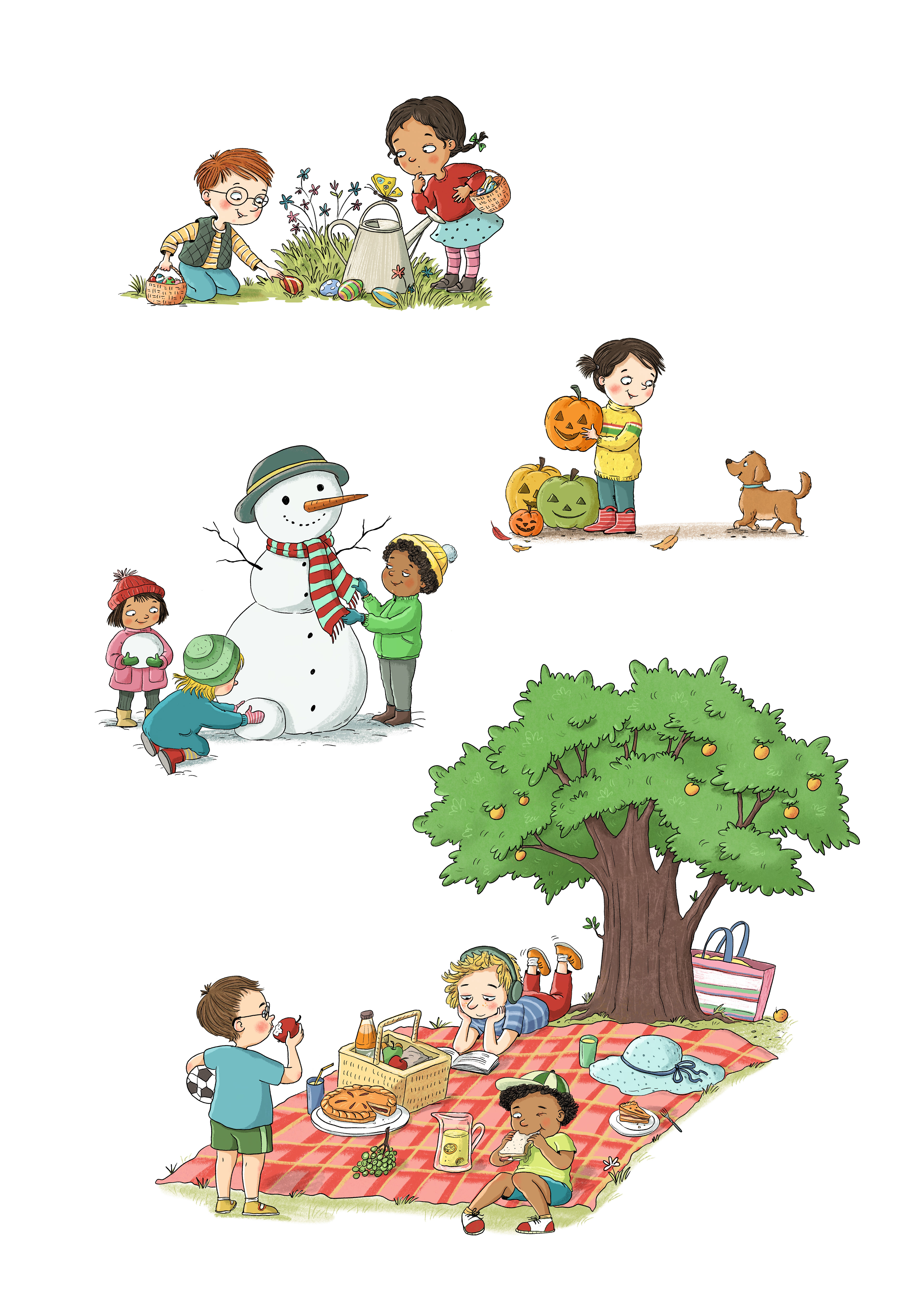 "Jahreszeiten" Wimmelbuchverlag