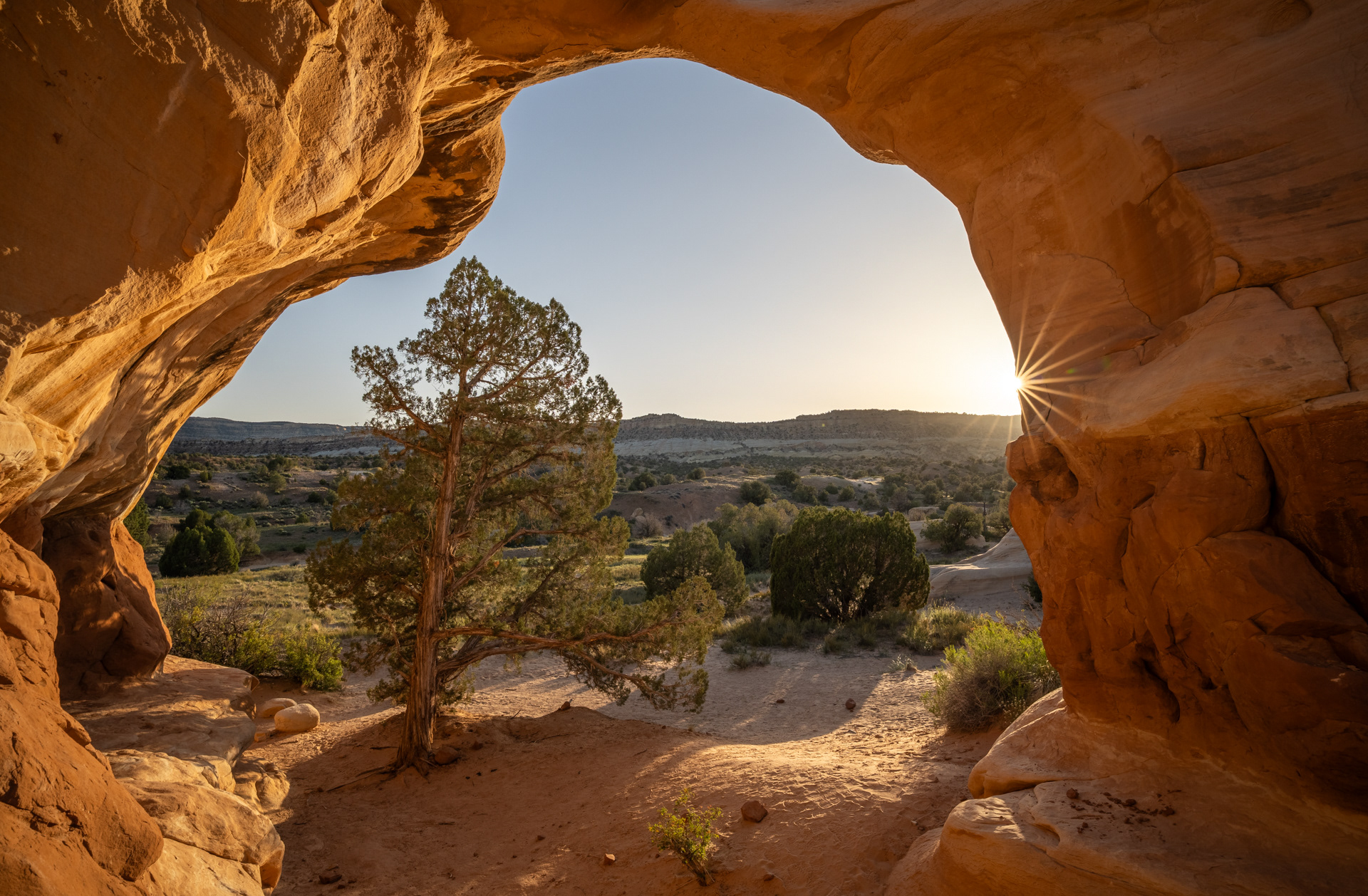 Sonnenuntergang im Devils Garden