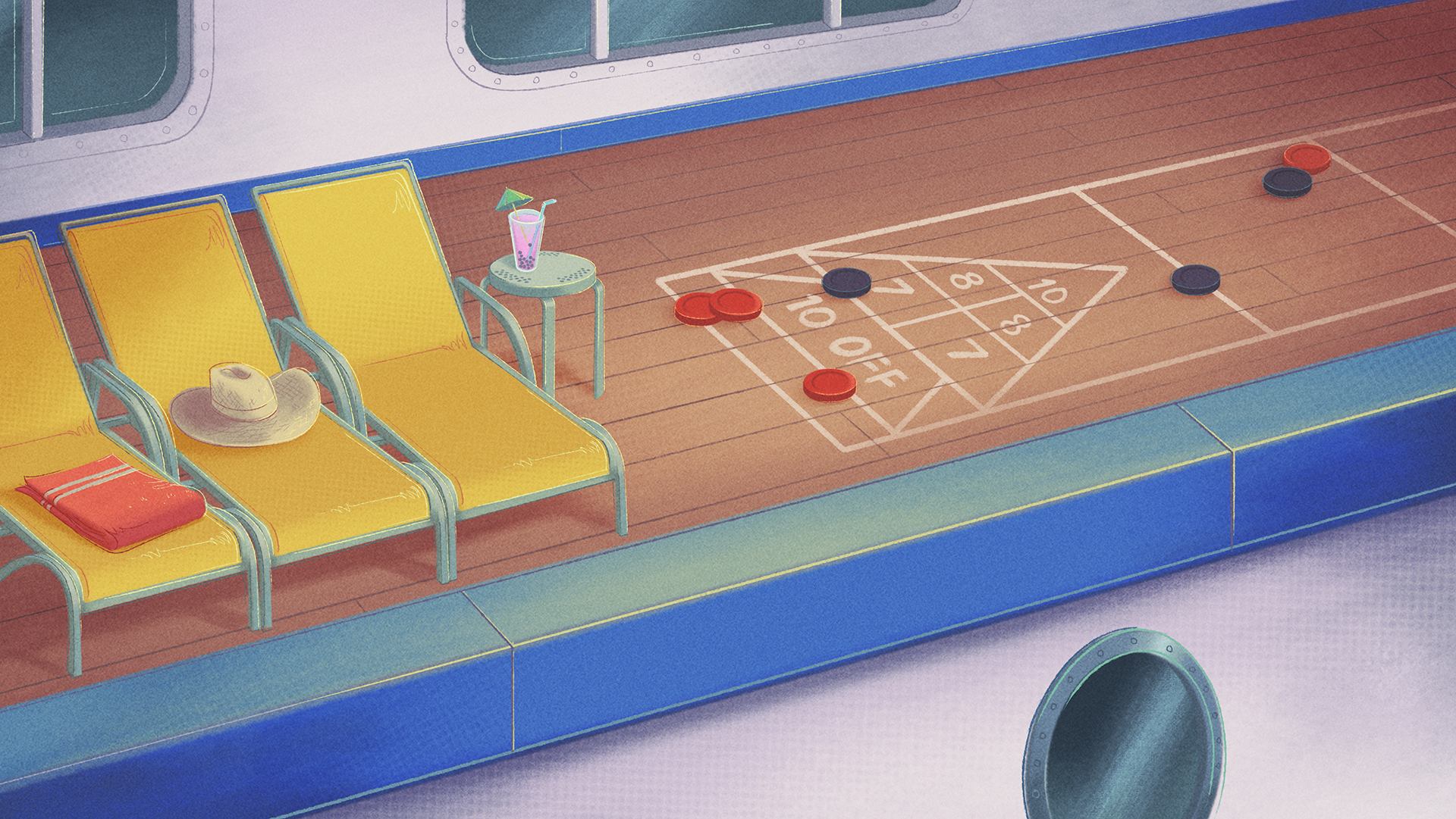 Responsible for both Background Design & Paint/Color