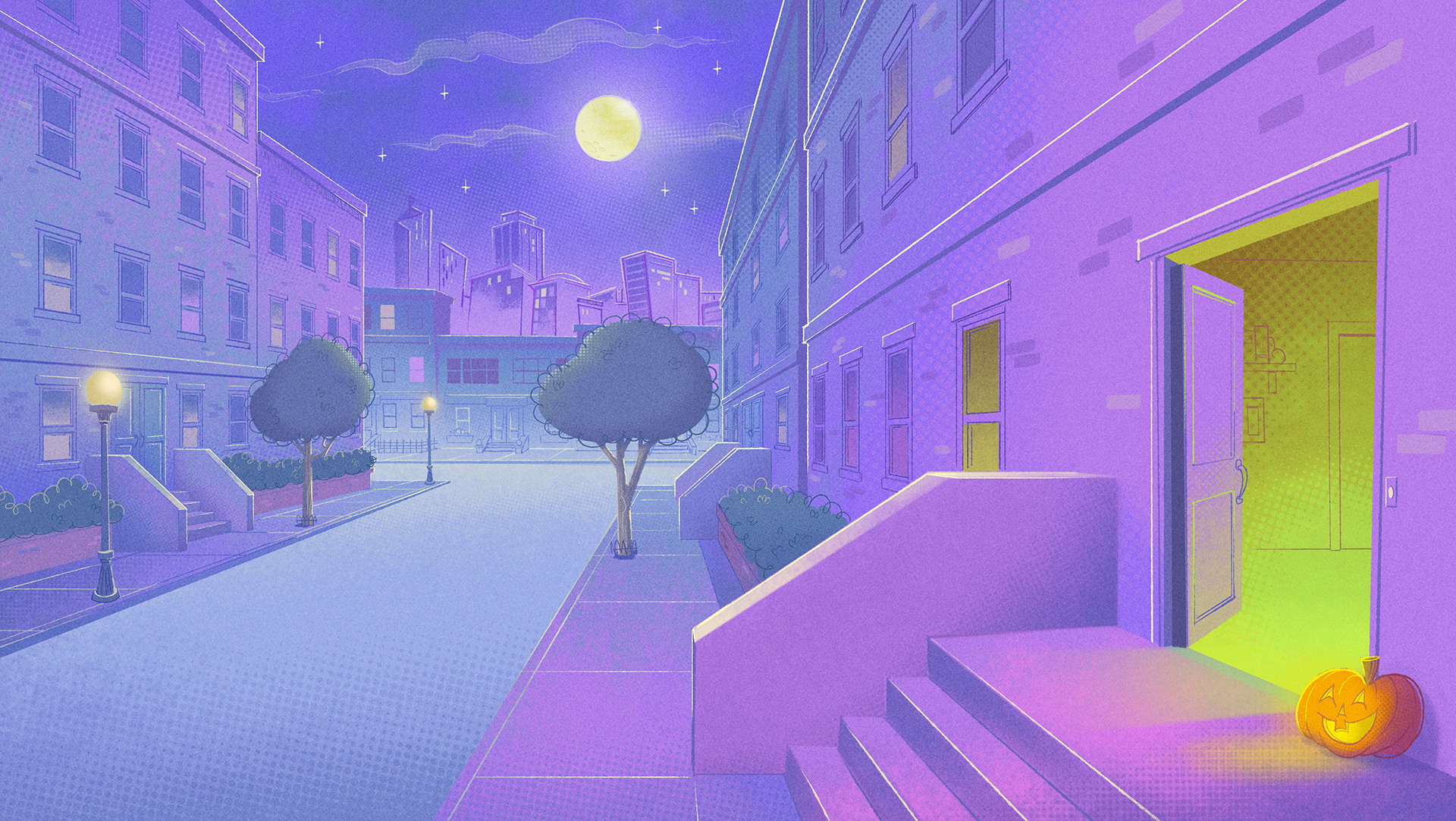 Responsible for both Background Design & Paint/Color