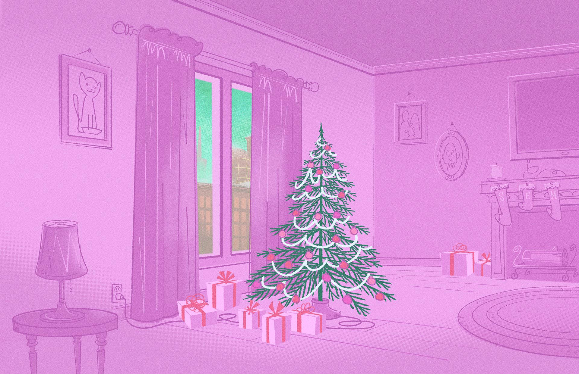 Responsible for both Background Design & Paint/Color