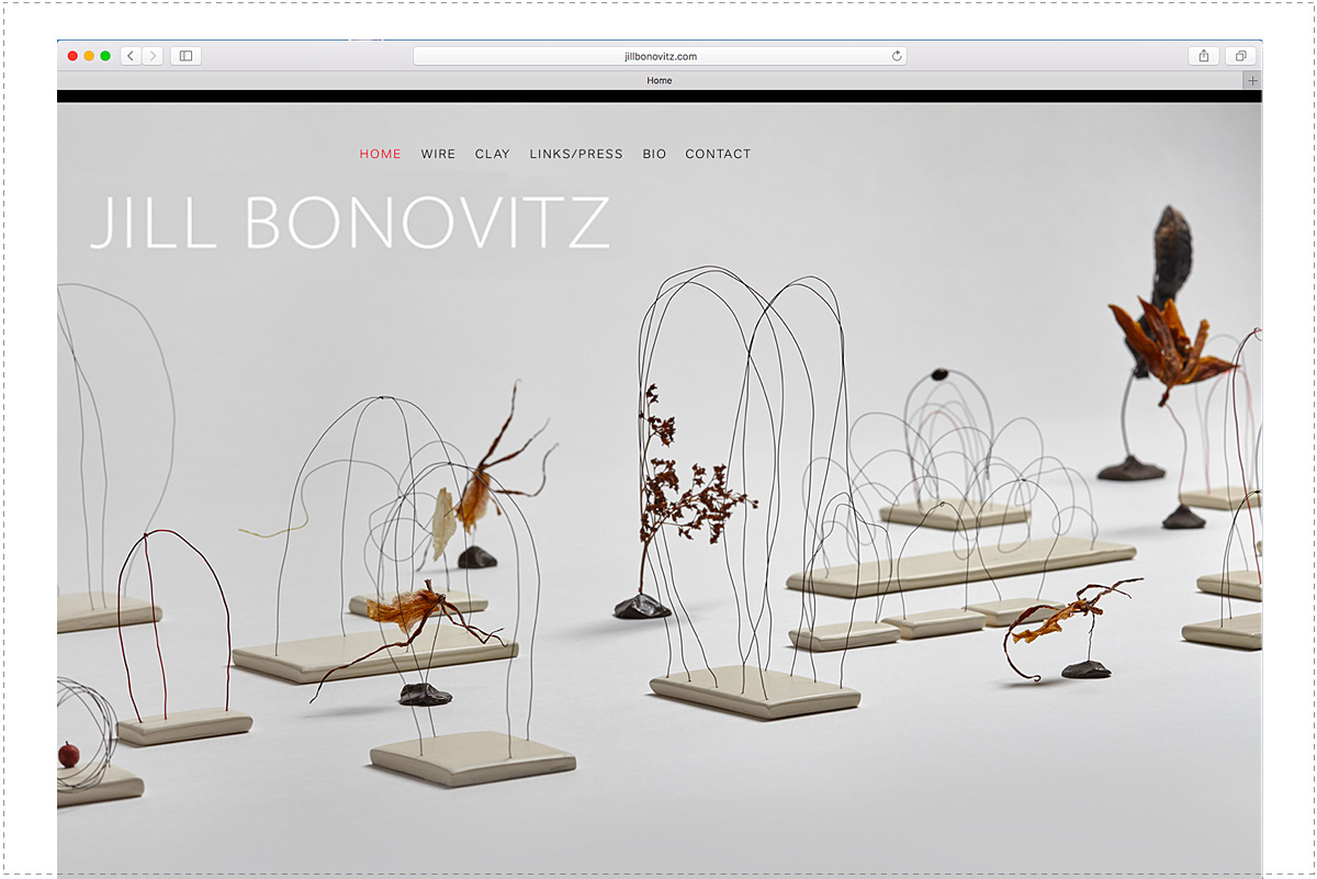 Jill Bonovitz sculptor and ceramic artist