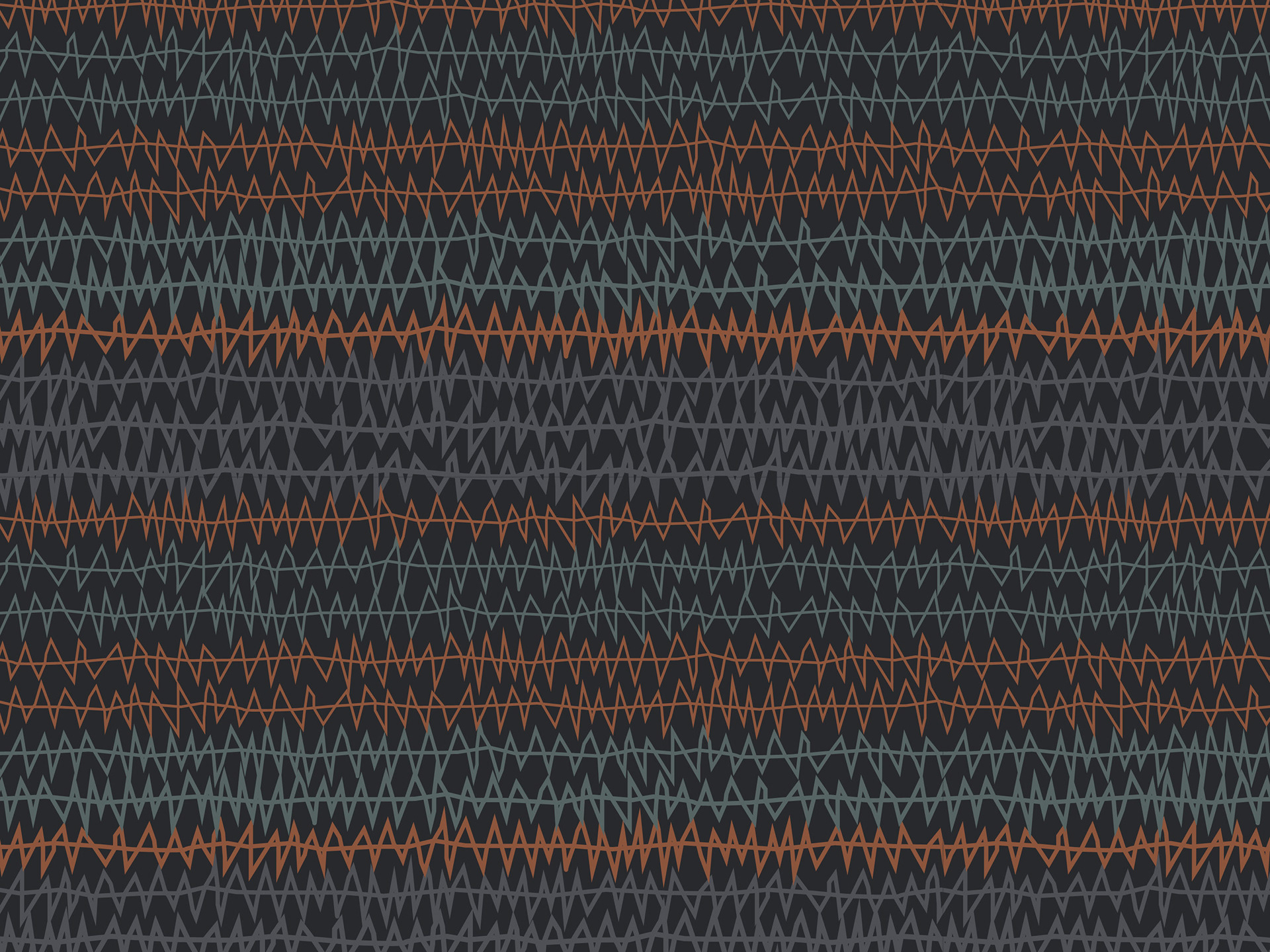 handstitch stripe pattern