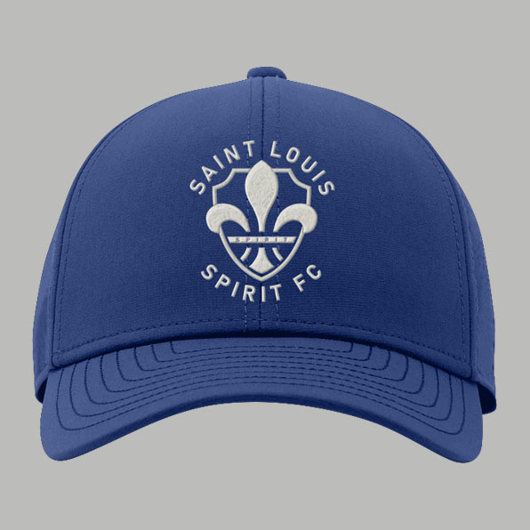 blue cap