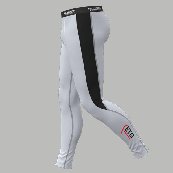 white baselayer tee