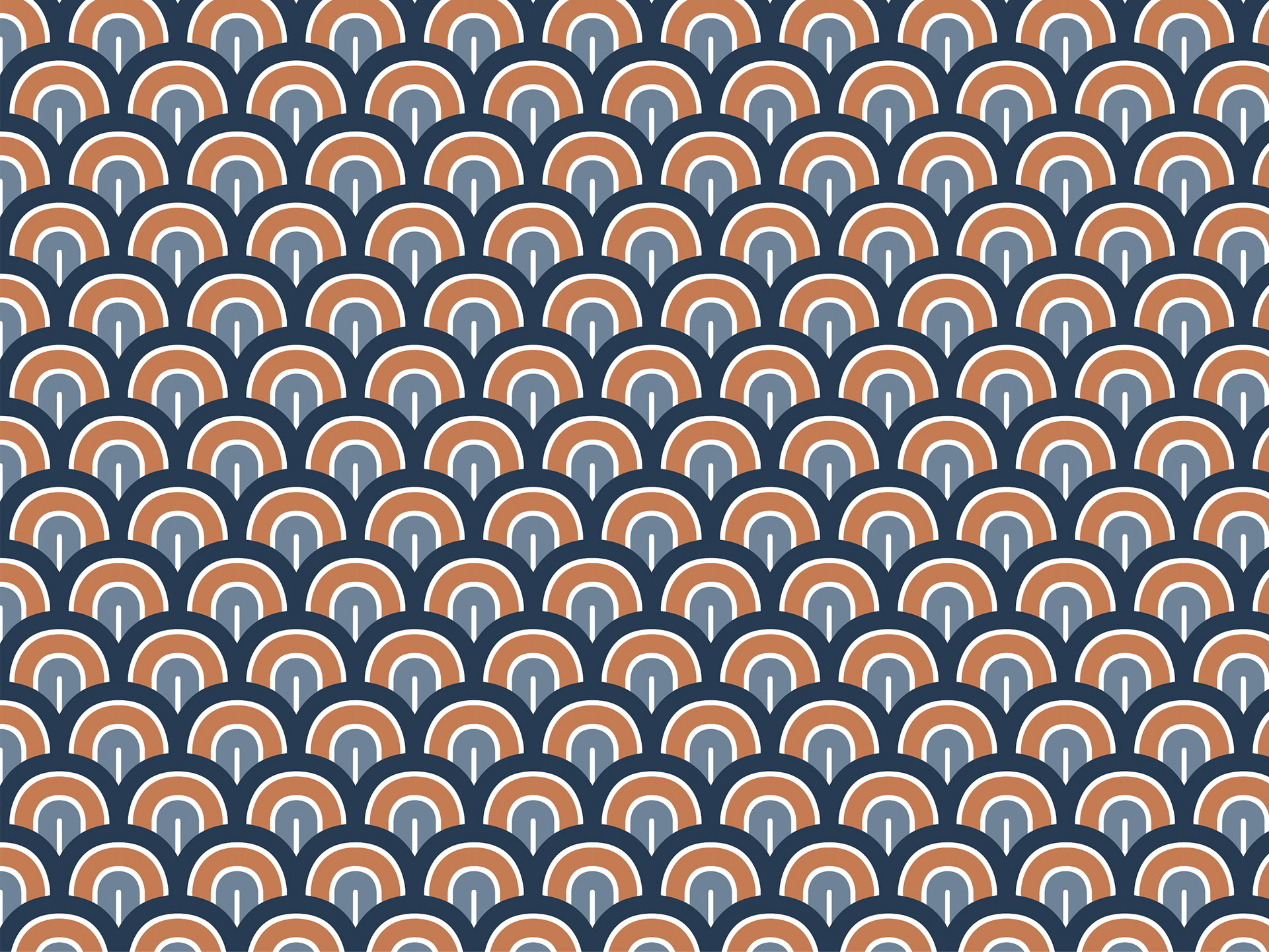 geometric arches pattern