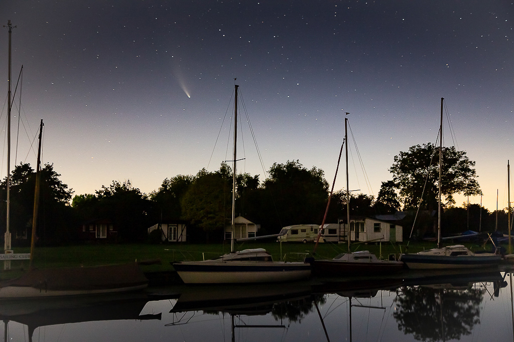 Comet Neowise, Waterbeach