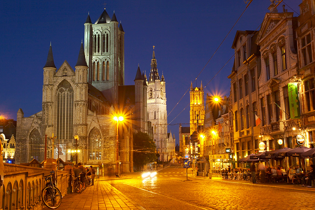View of Ghent, Belgium