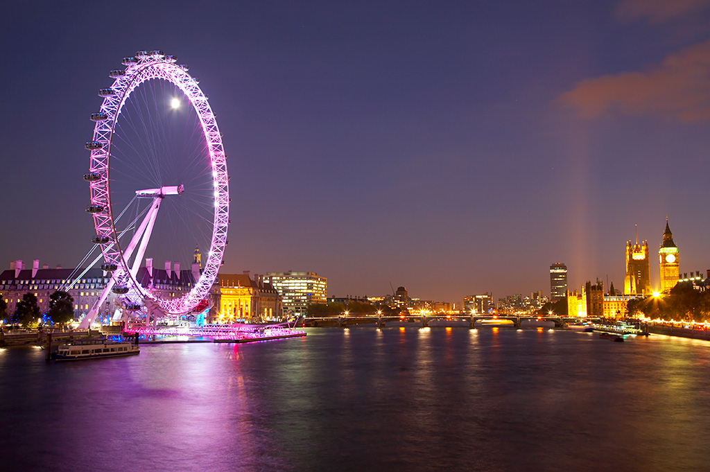 River Thames at dusk