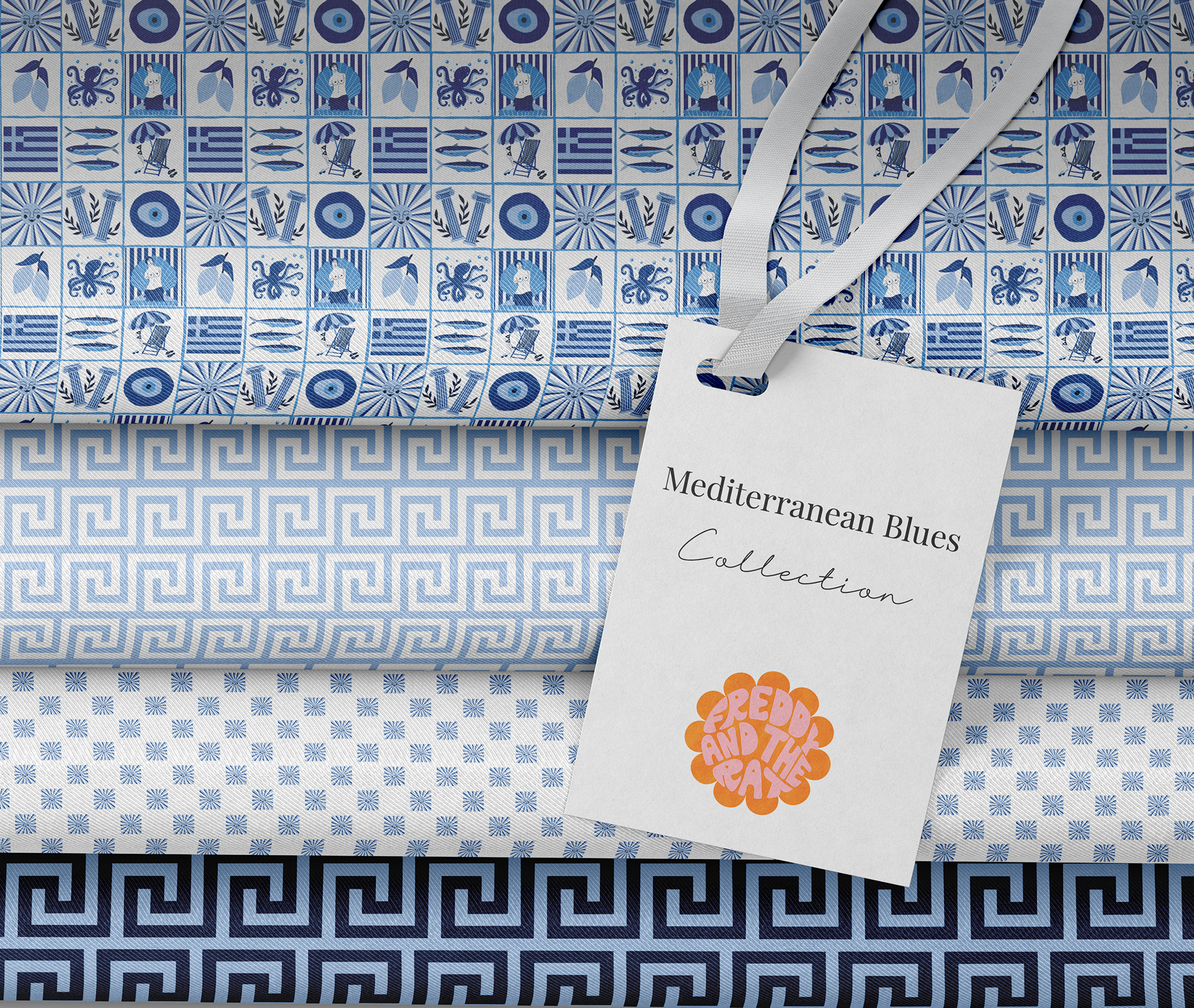 Mediterranean fabric collection