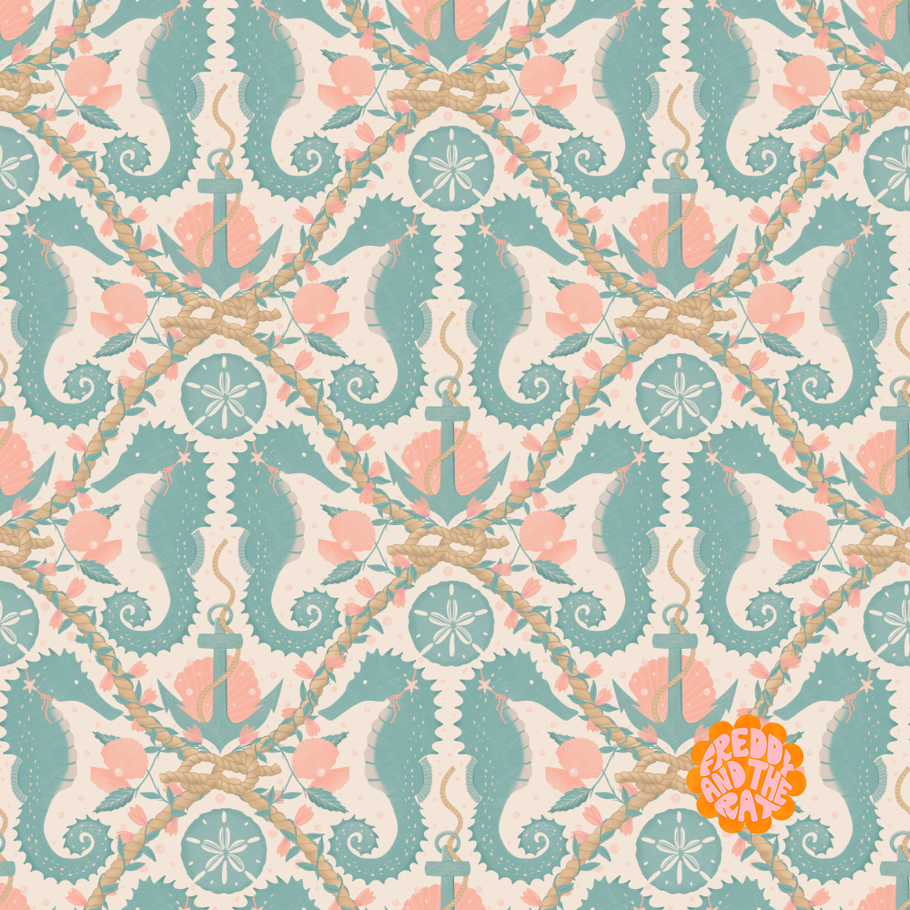 Repeat Pattern for a Swimwear company