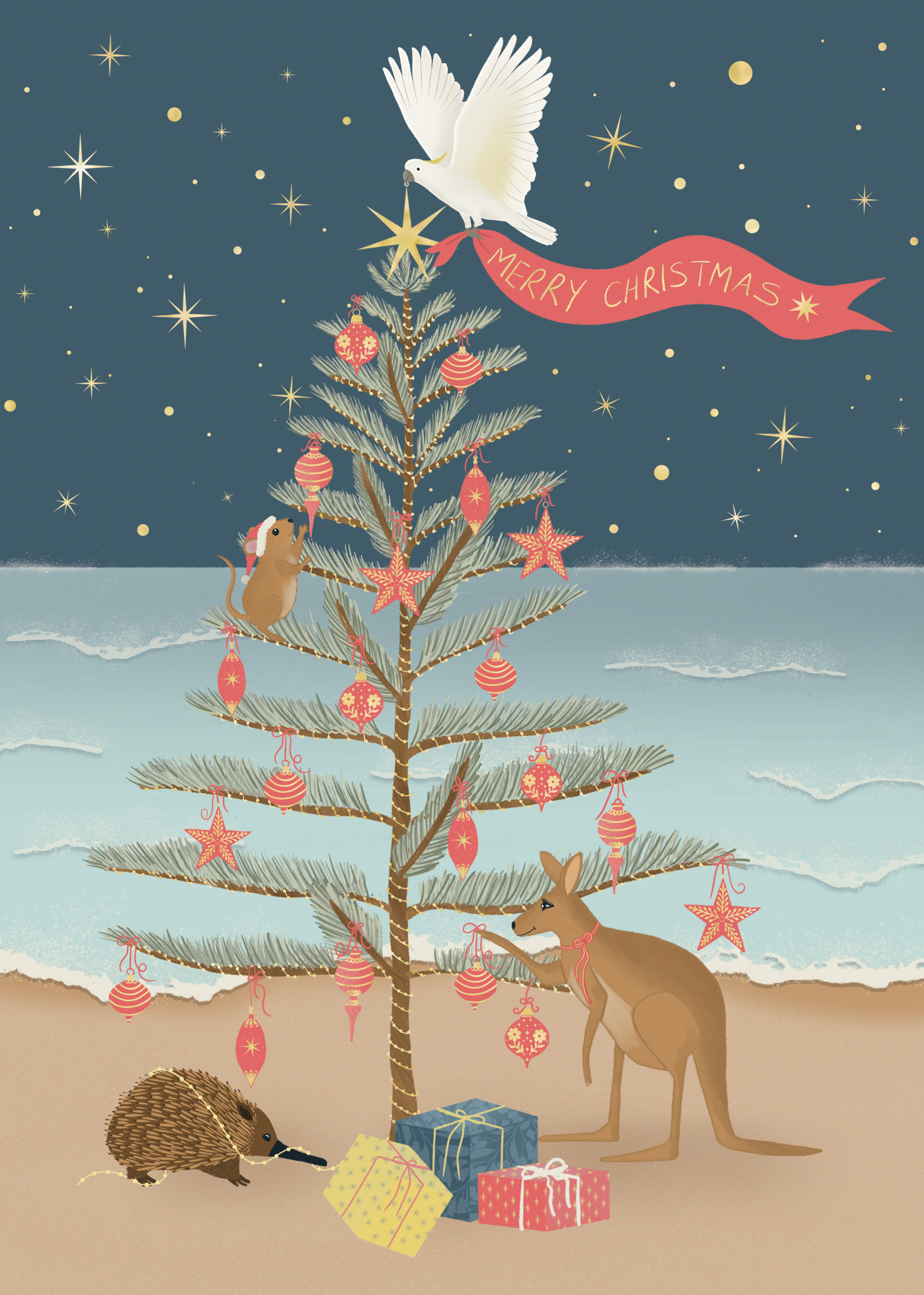 Australian Beach Christmas 