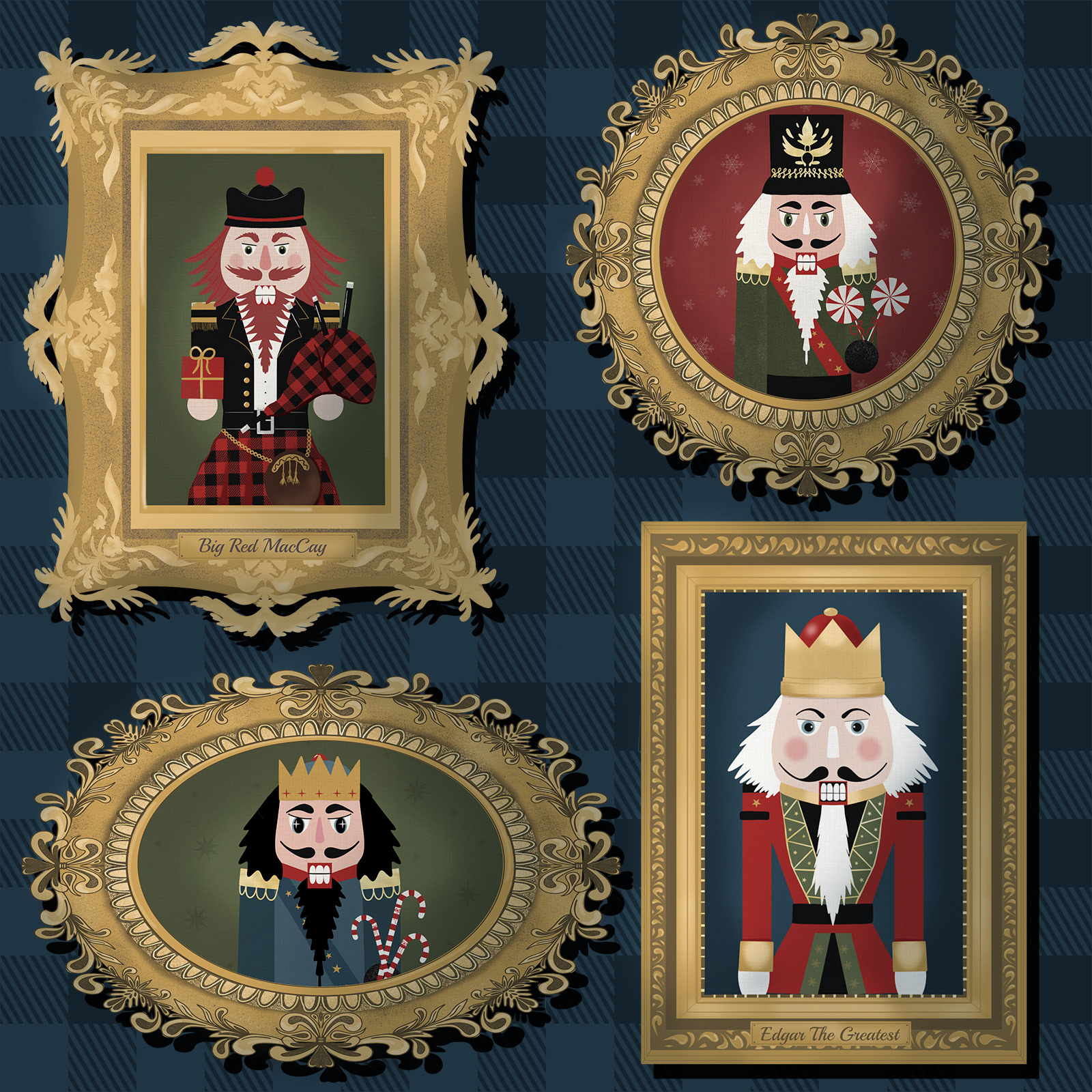 Nutcracker Family Portraits