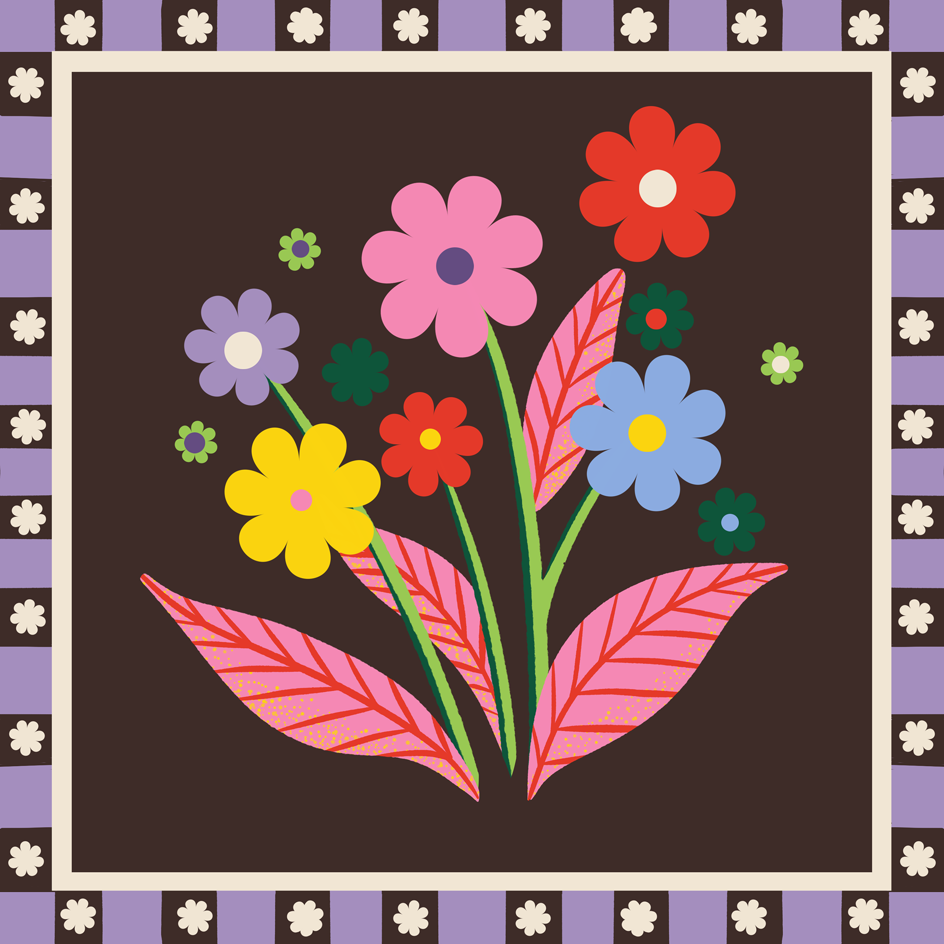 colourful Daisies